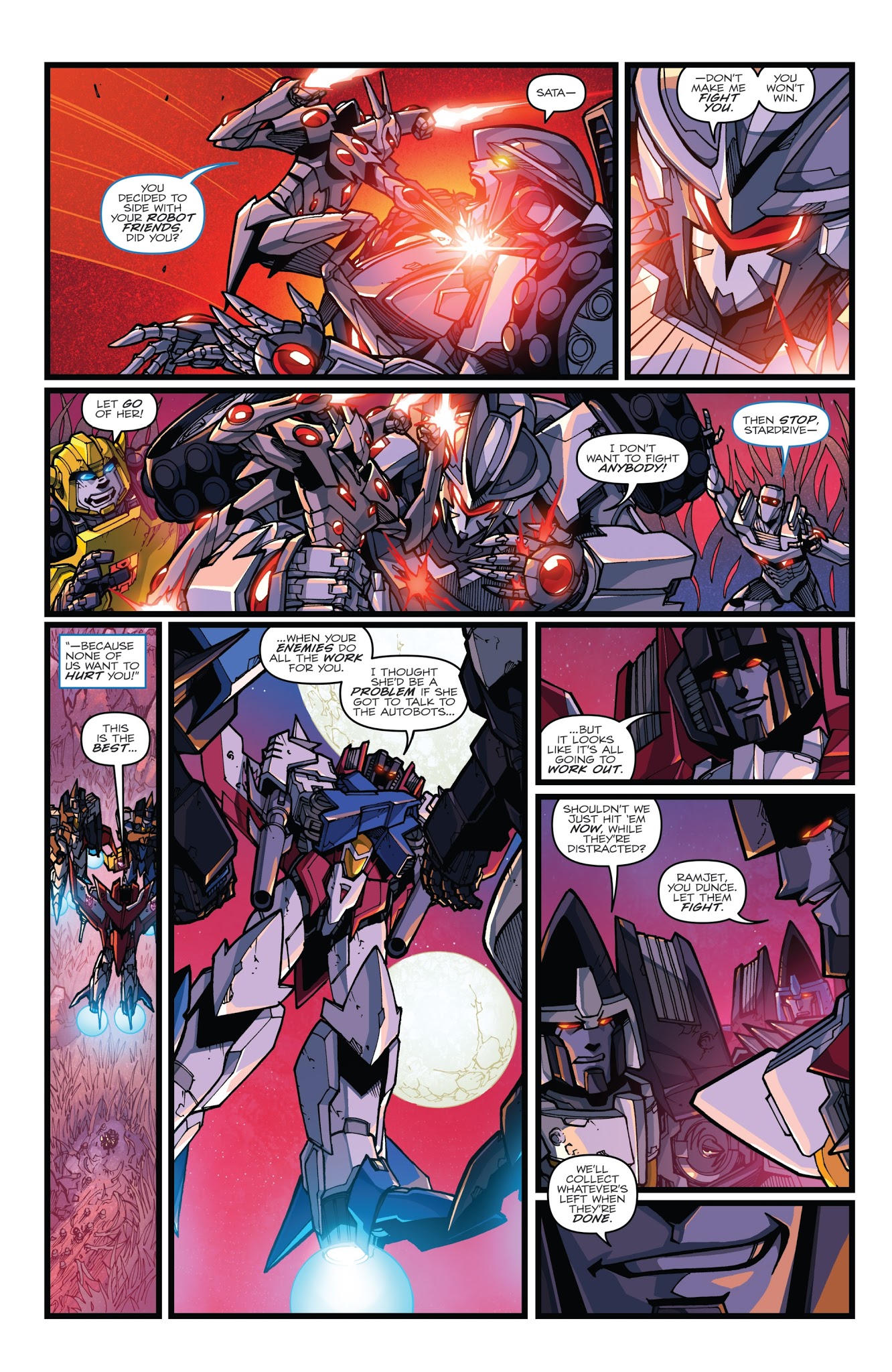 Read online ROM vs. Transformers: Shining Armor comic -  Issue #4 - 16