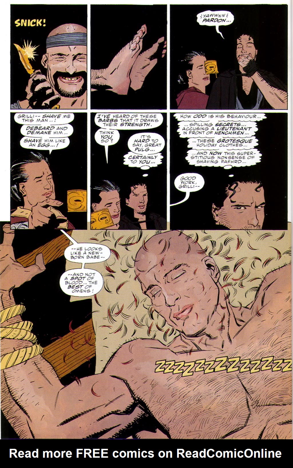 Read online Fafhrd and the Gray Mouser comic -  Issue #4 - 20