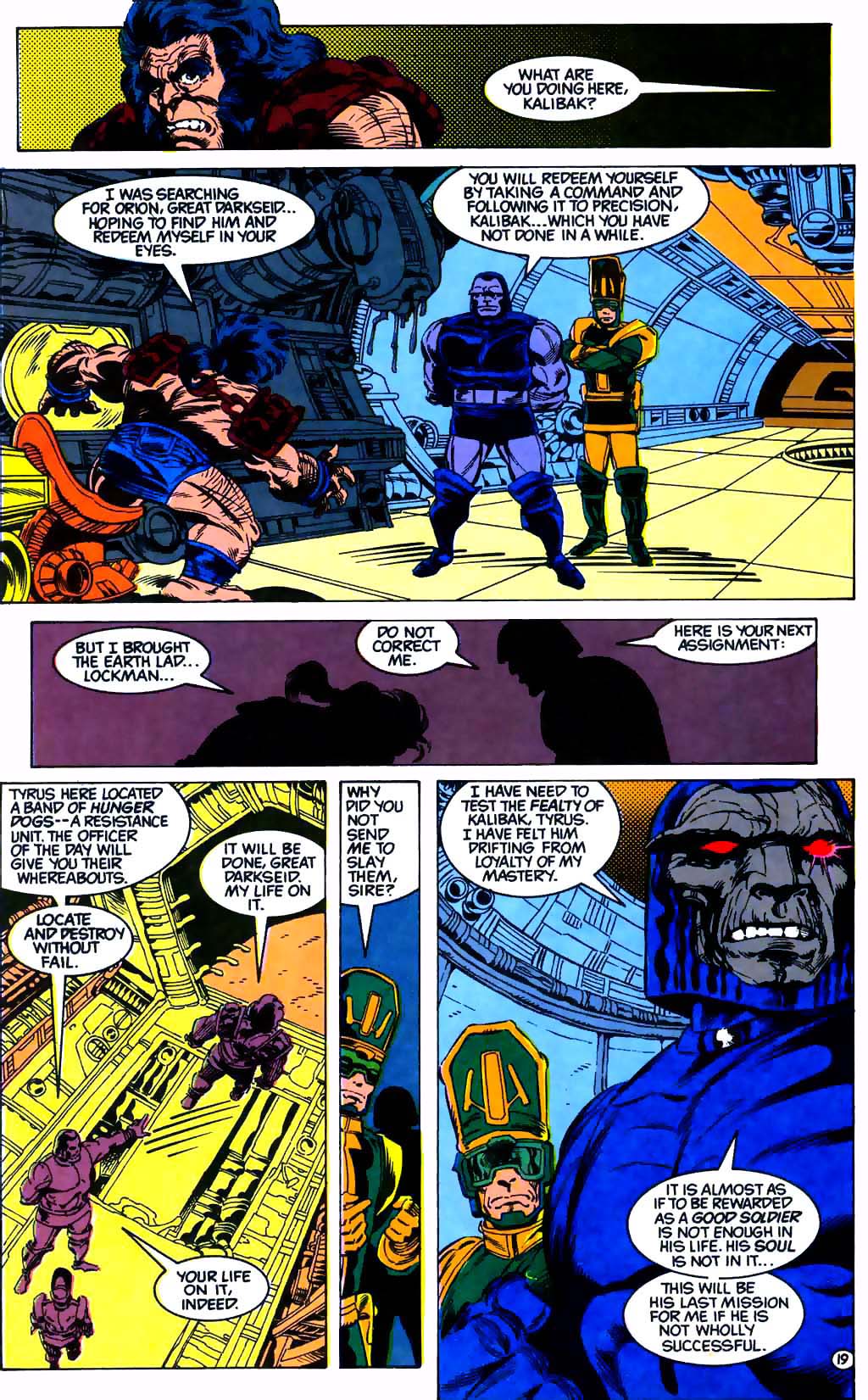 Read online The New Gods (1989) comic -  Issue #10 - 19