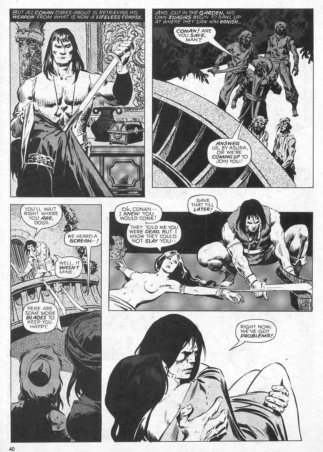 The Savage Sword Of Conan issue 32 - Page 40