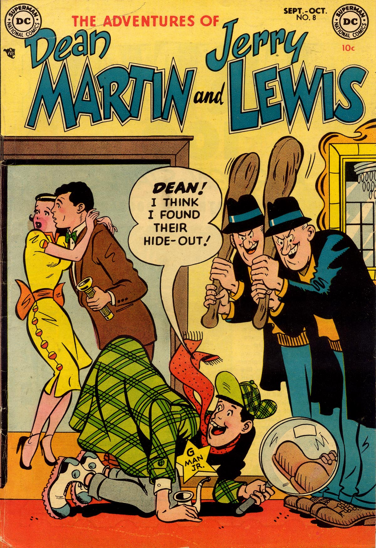 Read online The Adventures of Dean Martin and Jerry Lewis comic -  Issue #8 - 1