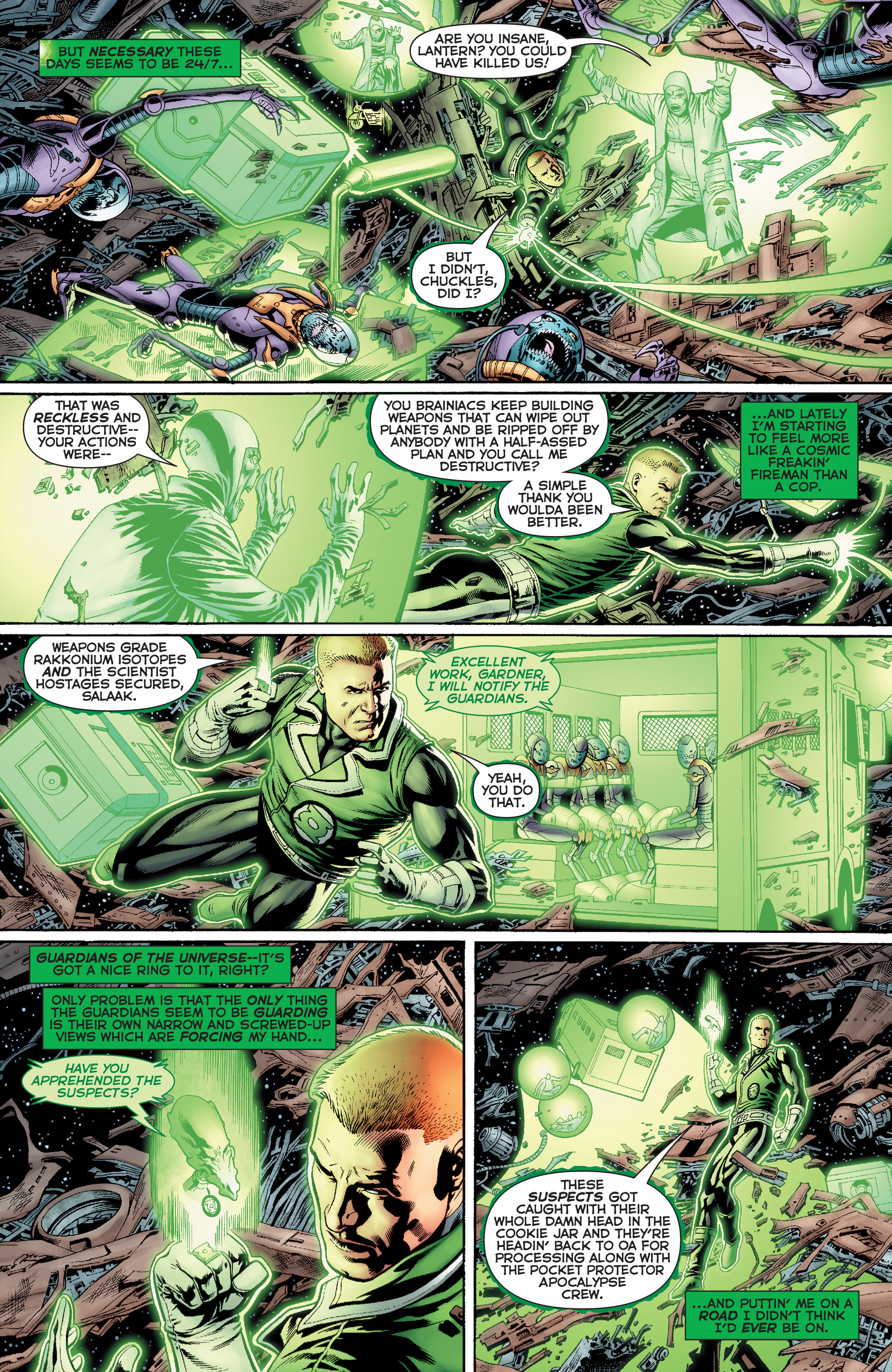 Read online Green Lantern: Emerald Warriors comic -  Issue #1 - 11