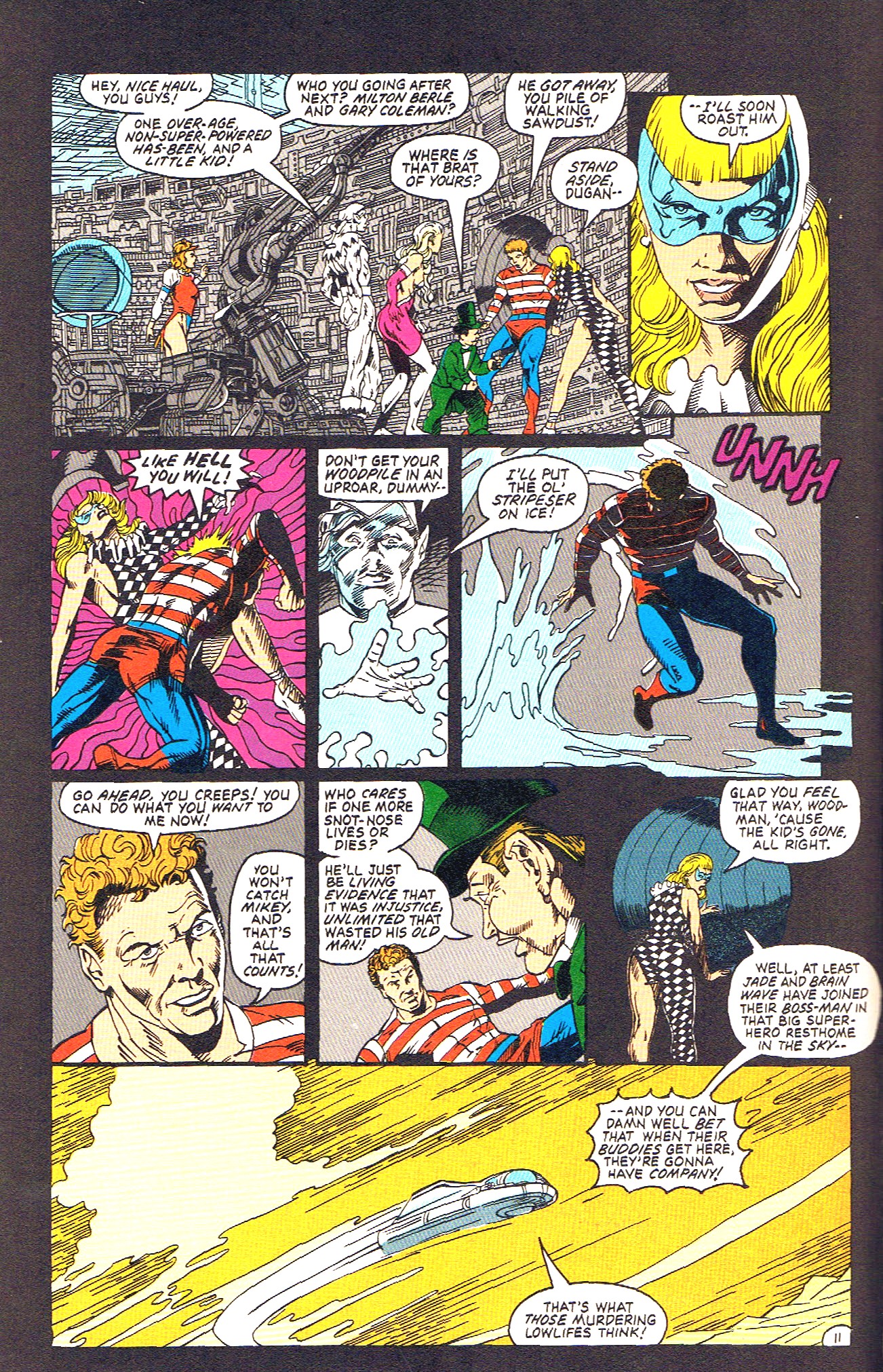 Read online Infinity Inc. (1984) comic -  Issue #53 - 14