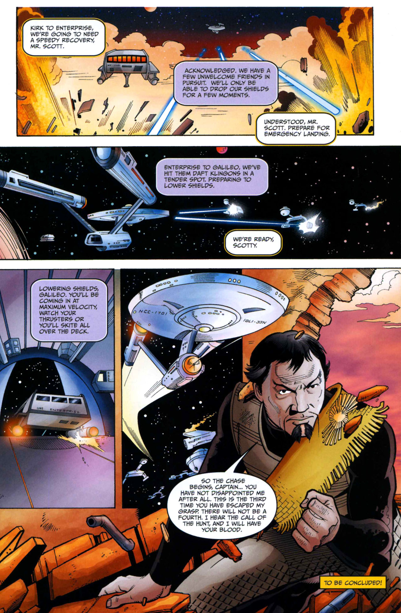 Read online Star Trek Year Four: The Enterprise Experiment comic -  Issue #4 - 24