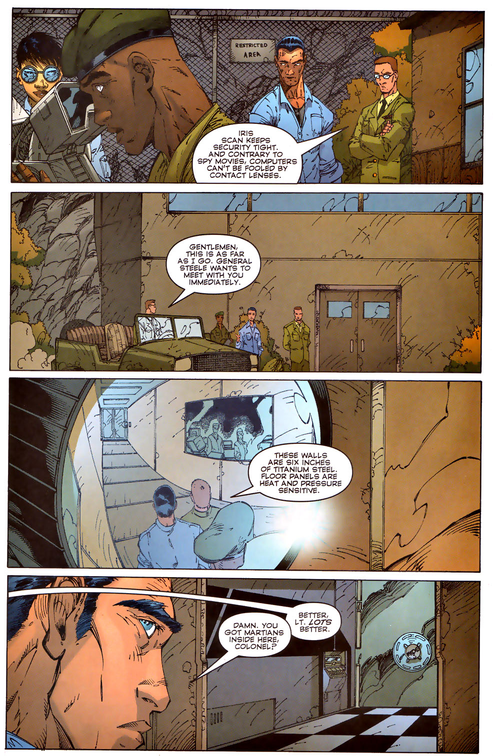 Read online Extinction Event comic -  Issue #1 - 8
