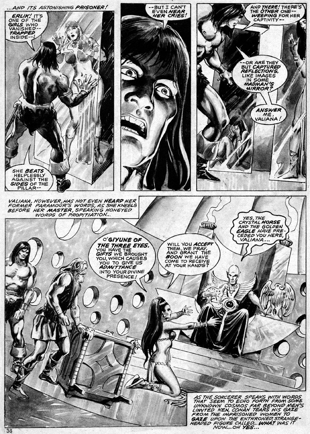 Read online The Savage Sword Of Conan comic -  Issue #69 - 36