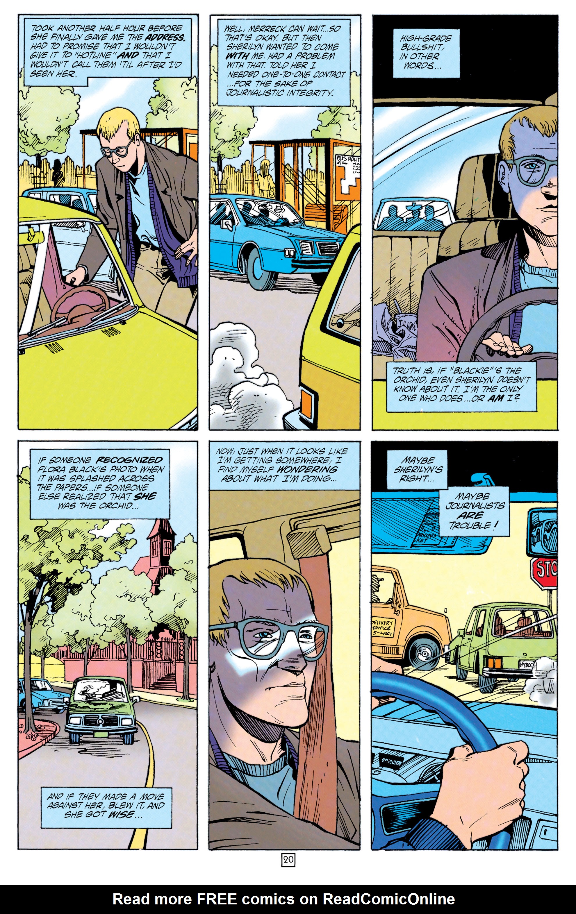 Read online Black Orchid (1993) comic -  Issue #1 - 21