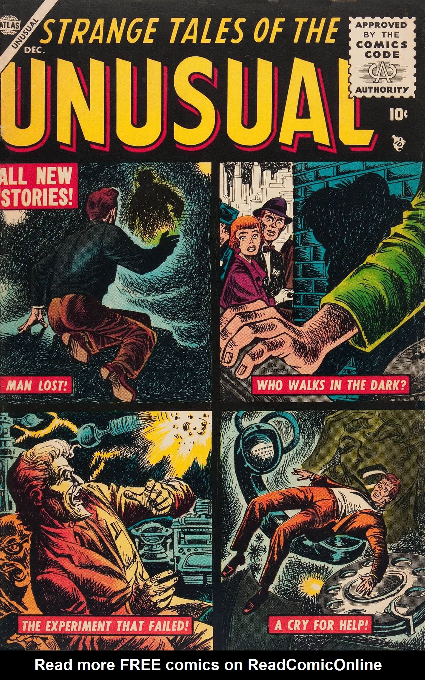 Read online Strange Tales of the Unusual comic -  Issue #1 - 1