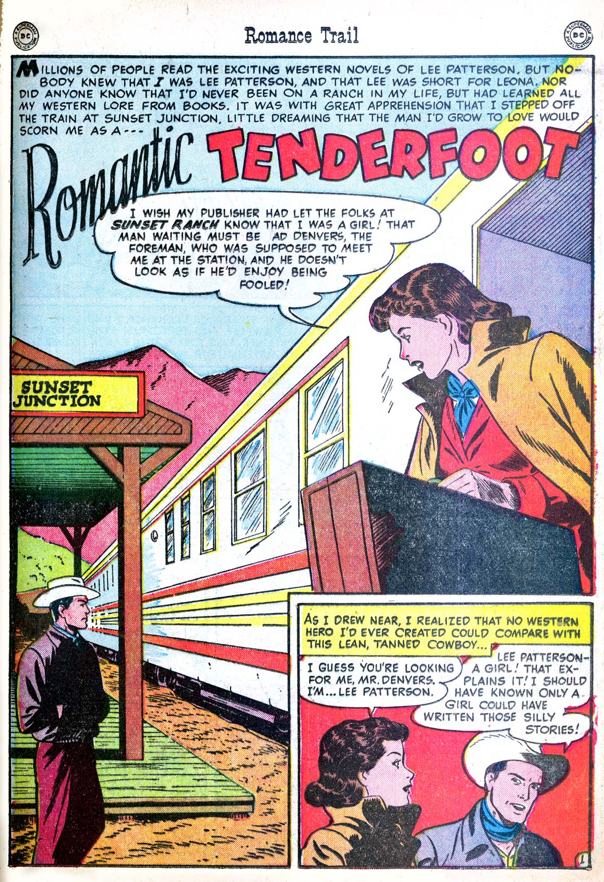 Read online Romance Trail comic -  Issue #2 - 17