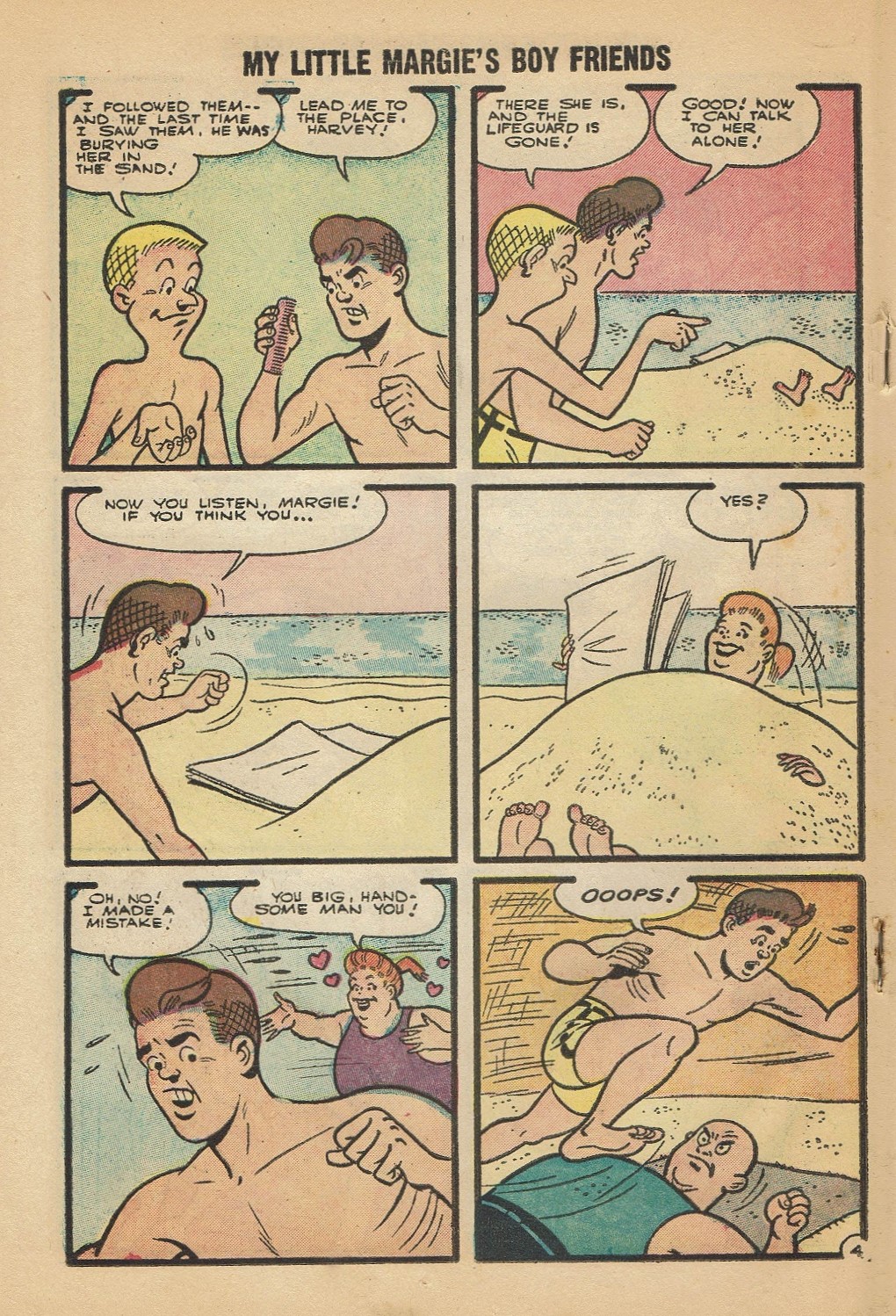 Read online My Little Margie's Boy Friends comic -  Issue #3 - 18