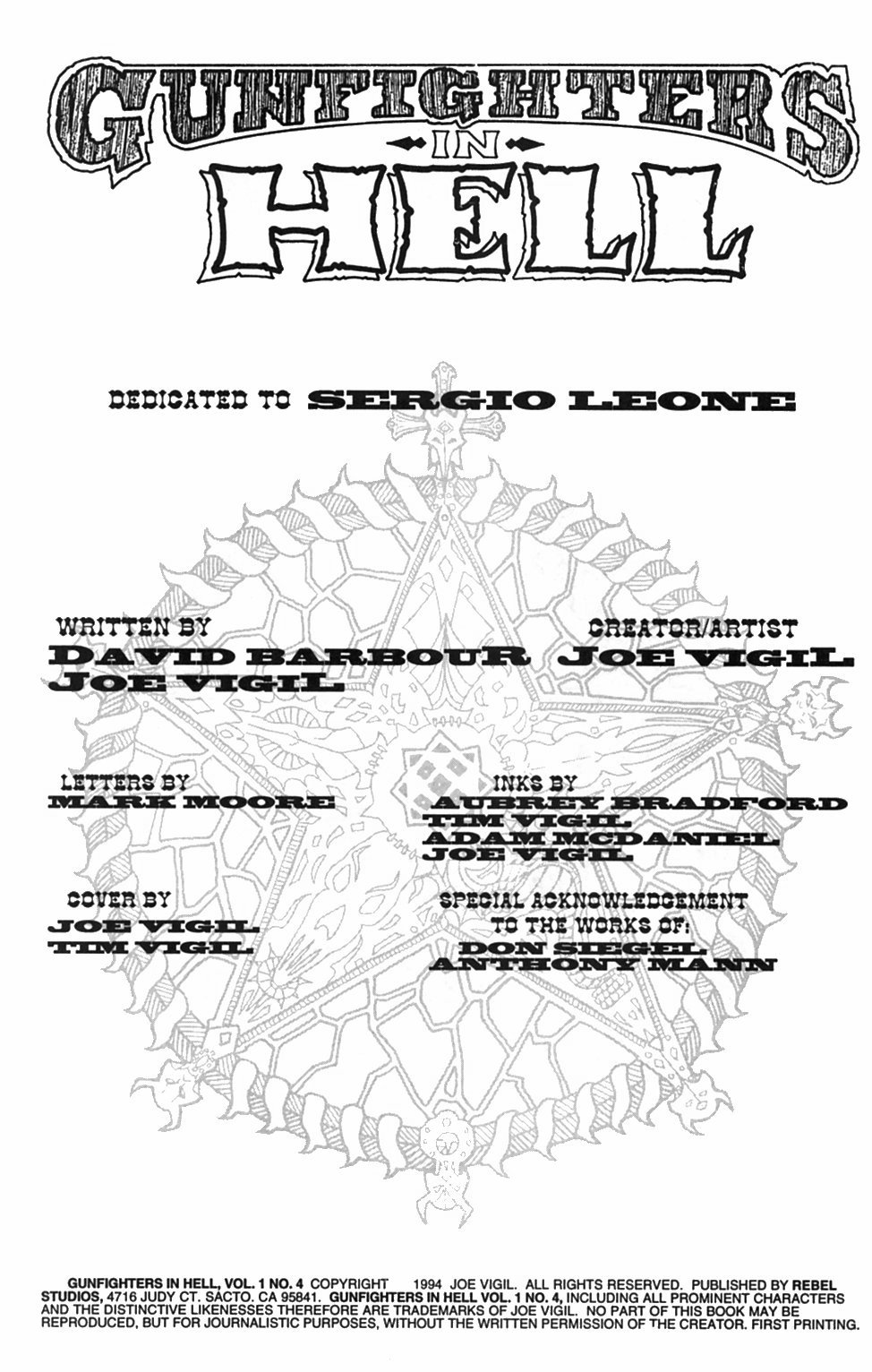 Read online Gunfighters in Hell comic -  Issue #4 - 4