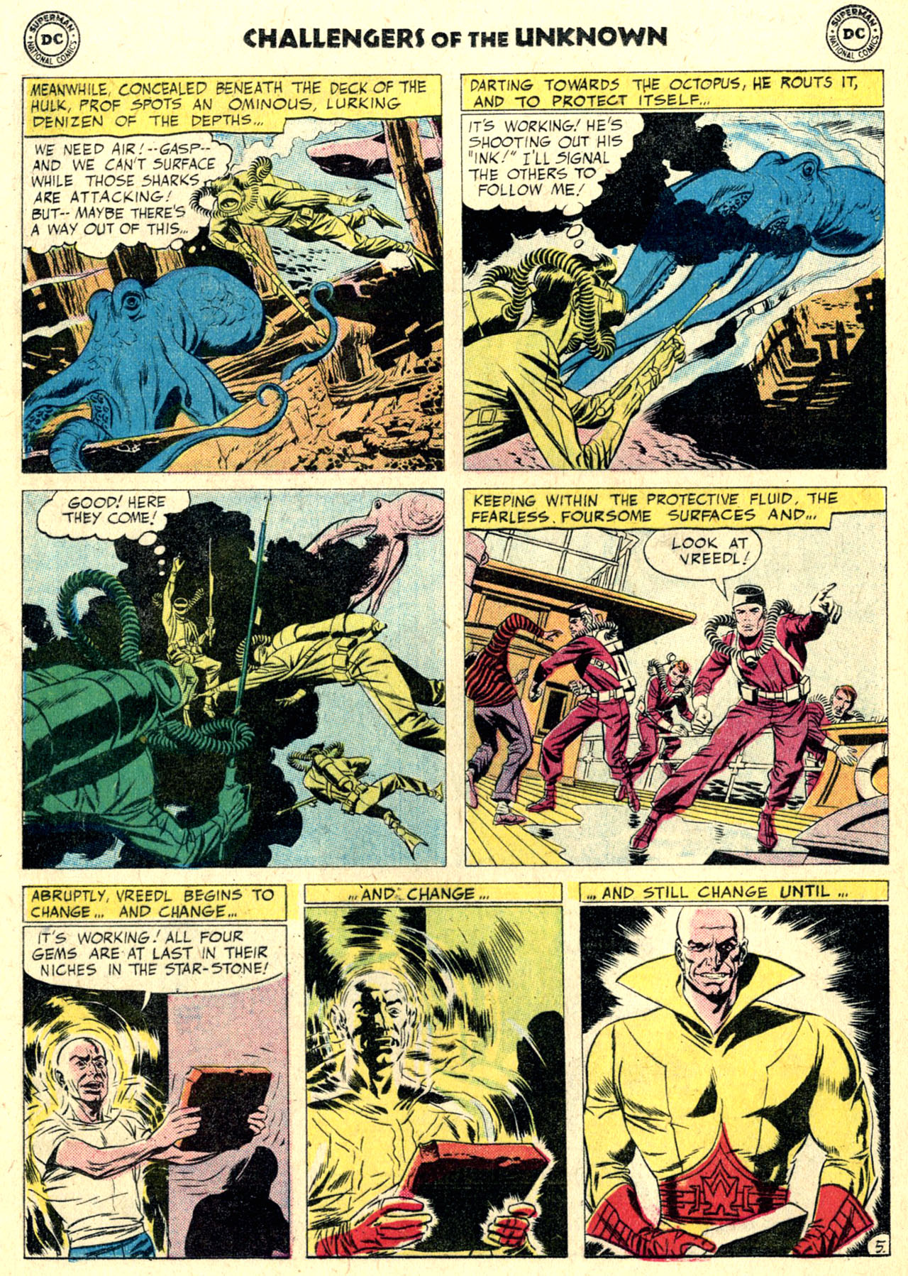 Read online Challengers of the Unknown (1958) comic -  Issue #5 - 28