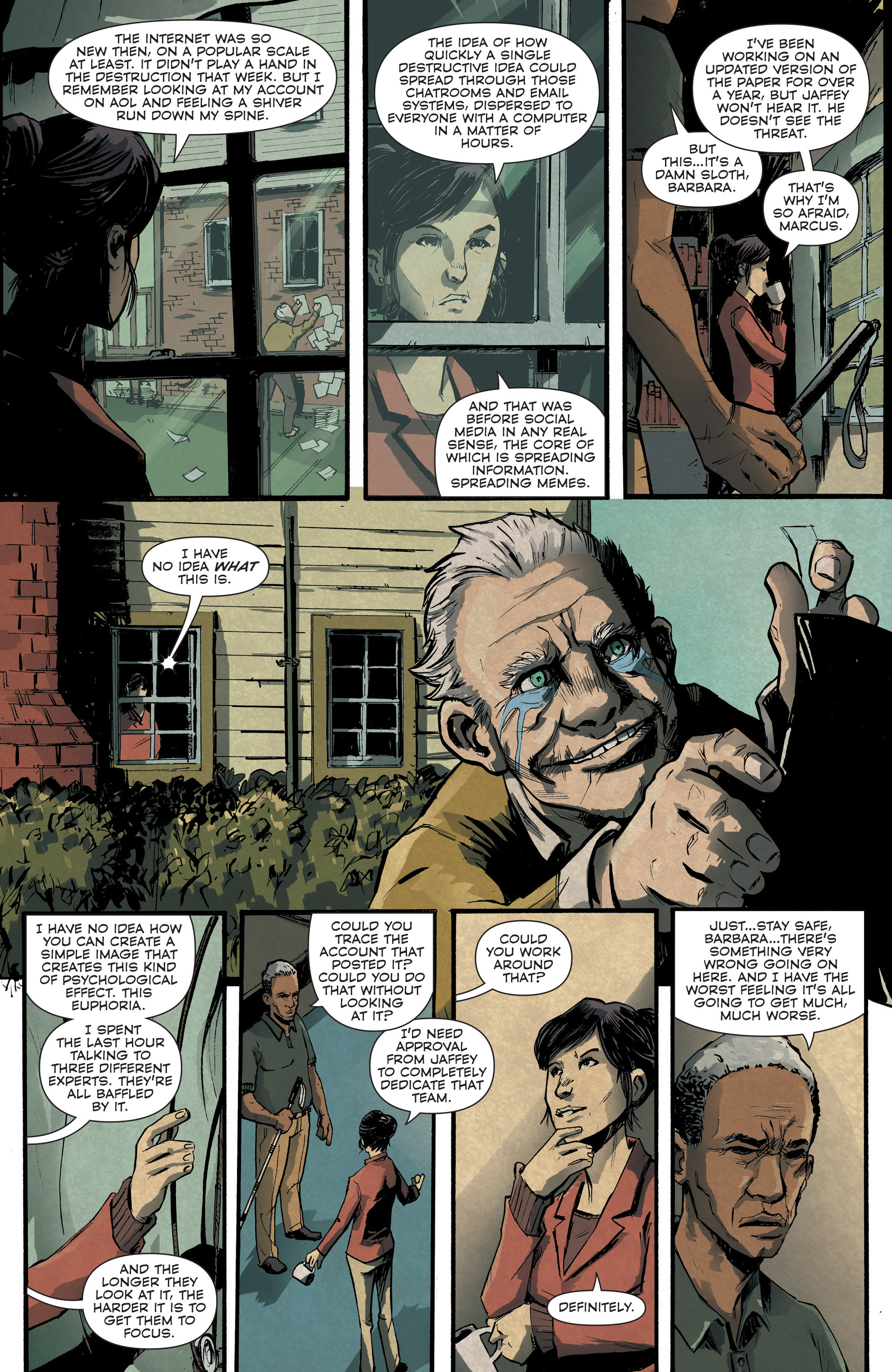 Read online Memetic comic -  Issue #1 - 19