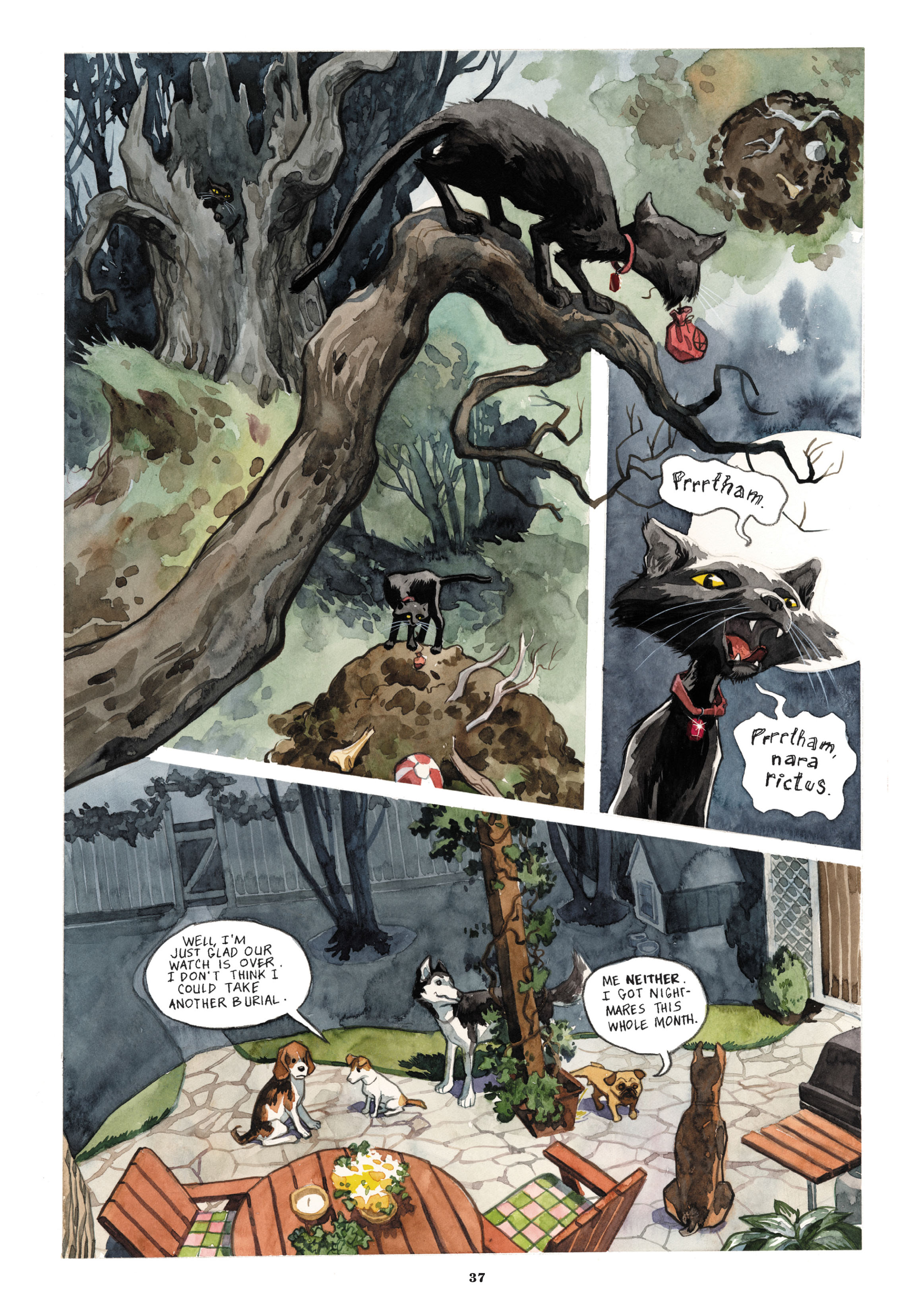 Read online Beasts of Burden: Animal Rites comic -  Issue # TPB - 35