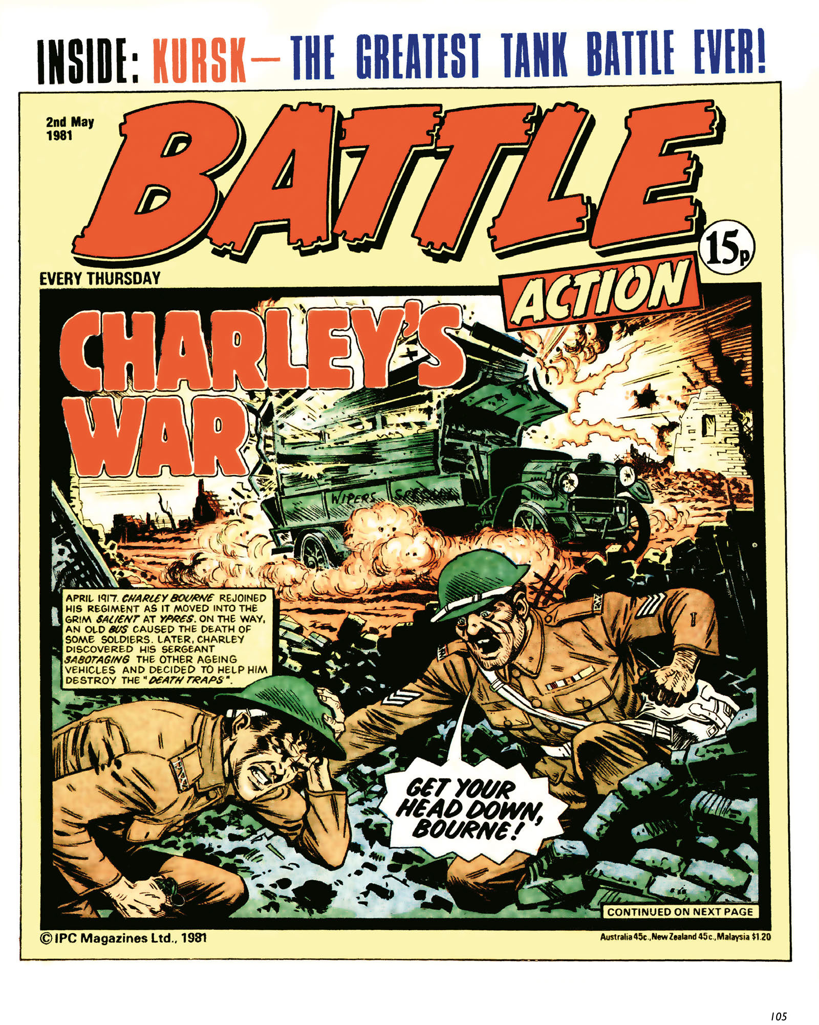 Read online Charley's War: The Definitive Collection comic -  Issue # TPB 2 - 105