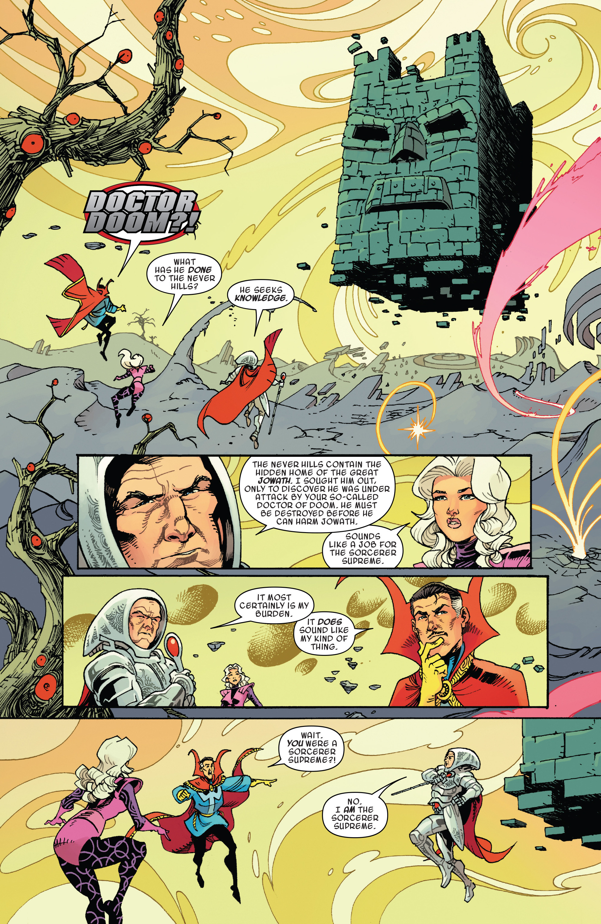 Read online Doctor Strange and the Sorcerers Supreme comic -  Issue #5 - 8