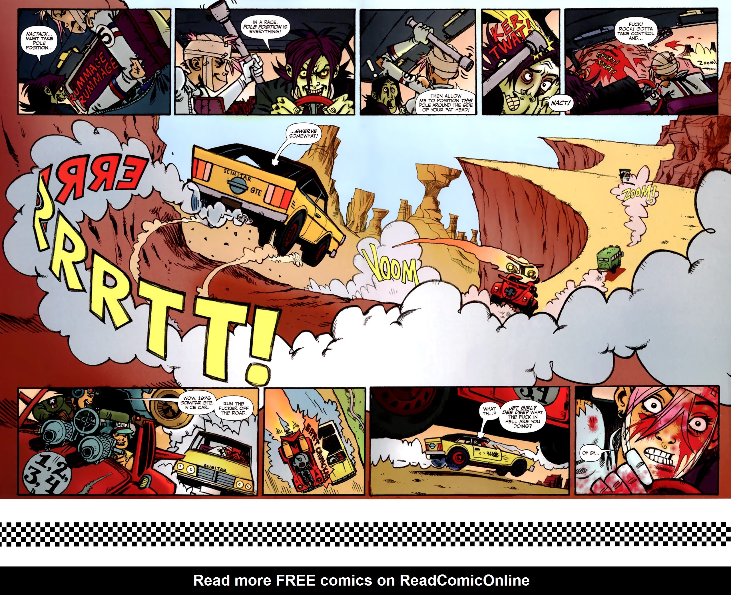Read online Tank Girl: Skidmarks comic -  Issue #2 - 18