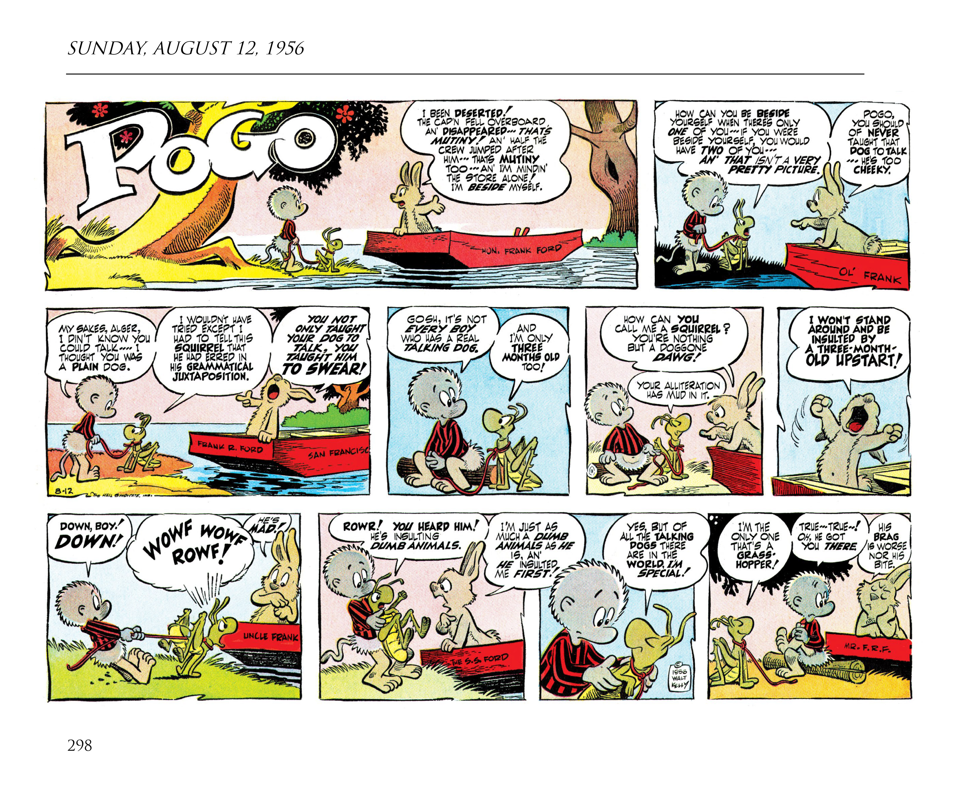 Read online Pogo by Walt Kelly: The Complete Syndicated Comic Strips comic -  Issue # TPB 4 (Part 4) - 10