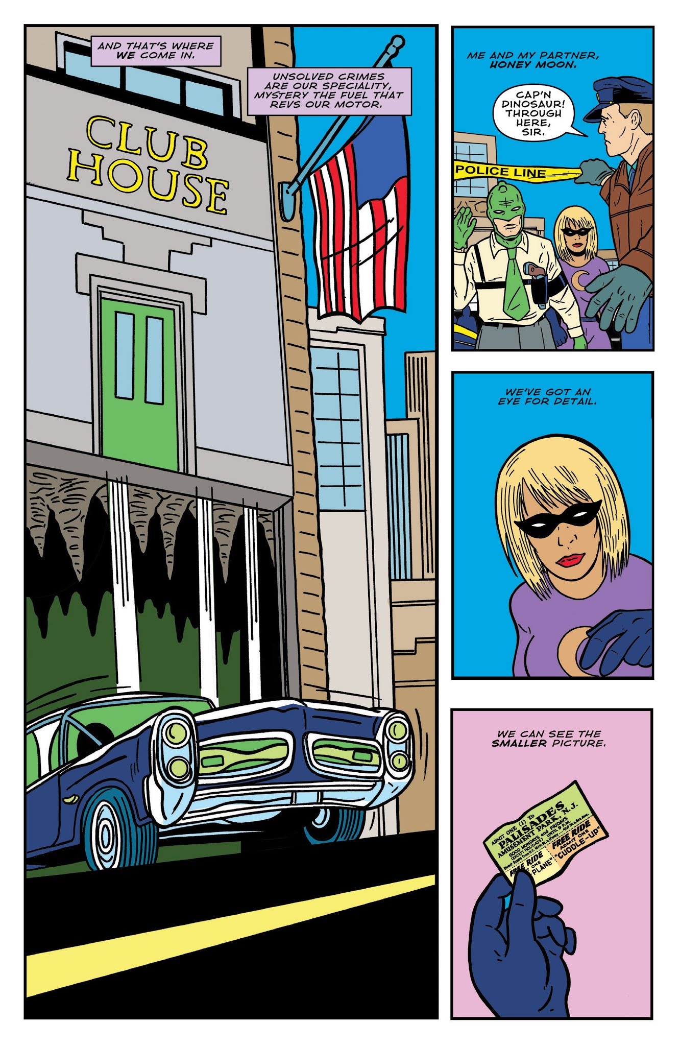 Read online Cap'n Dinosaur comic -  Issue # Full - 5