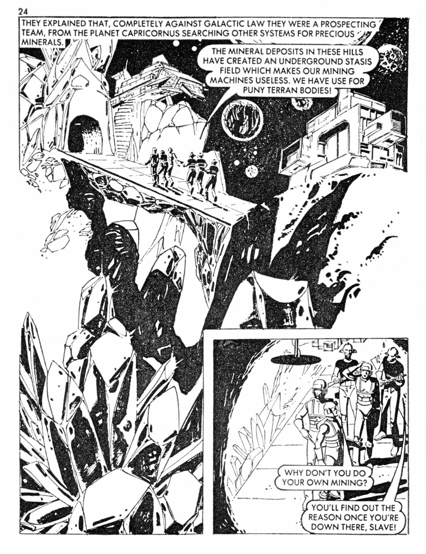 Read online Starblazer comic -  Issue #145 - 24