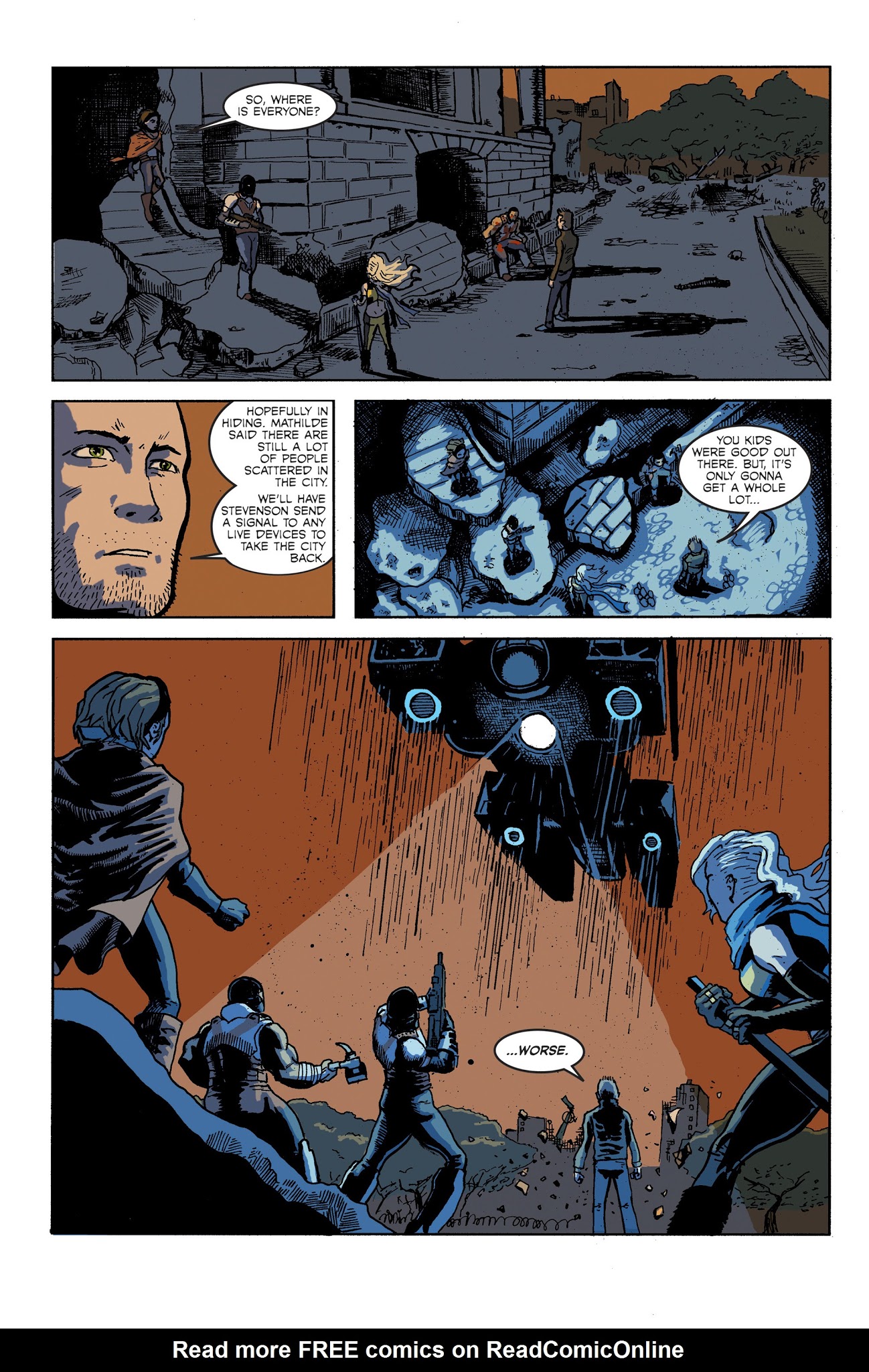 Read online 2085: Imperium Contingency comic -  Issue # TPB - 71