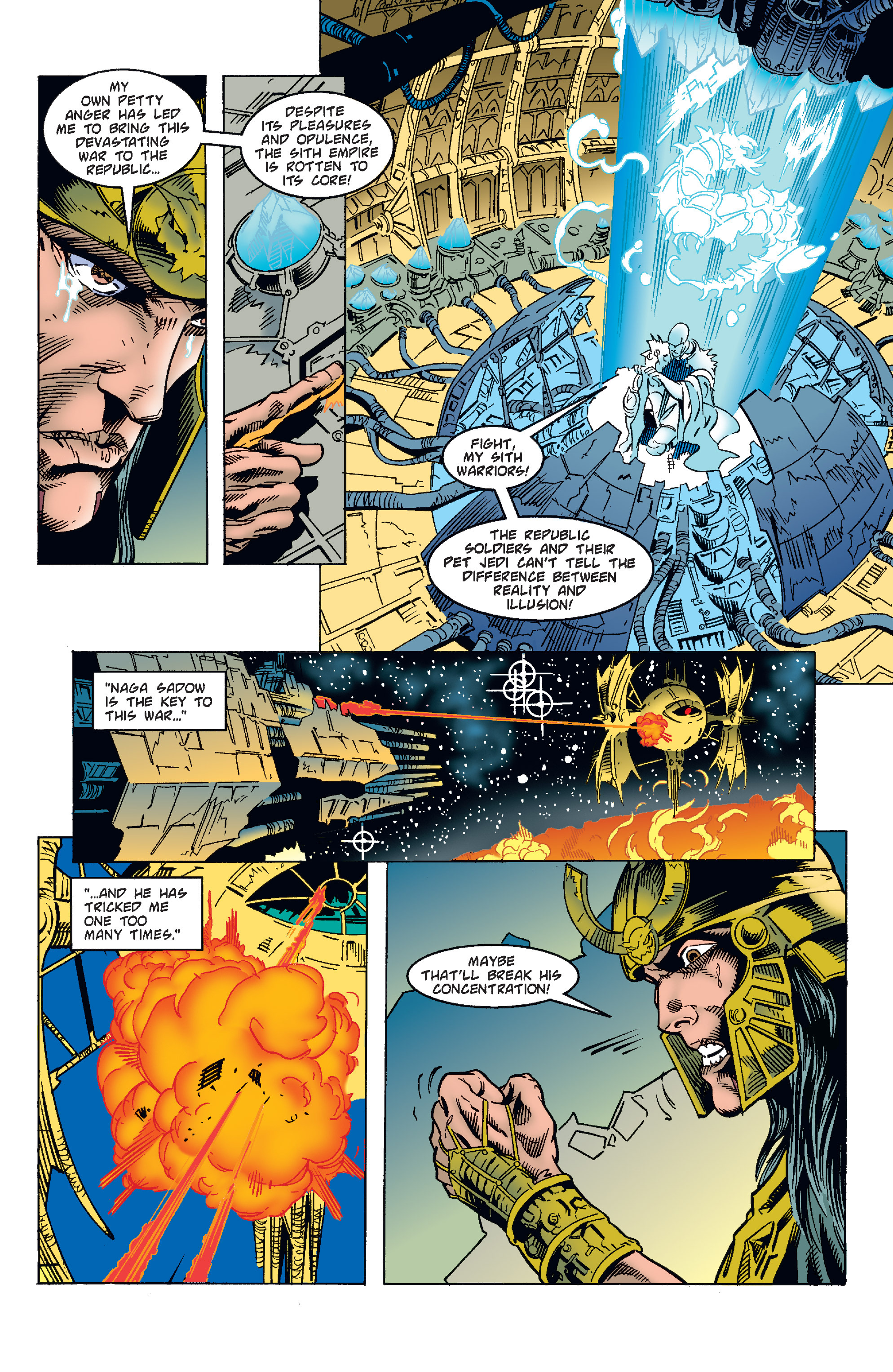 Read online Star Wars: Tales of the Jedi - The Fall of the Sith Empire comic -  Issue #4 - 8