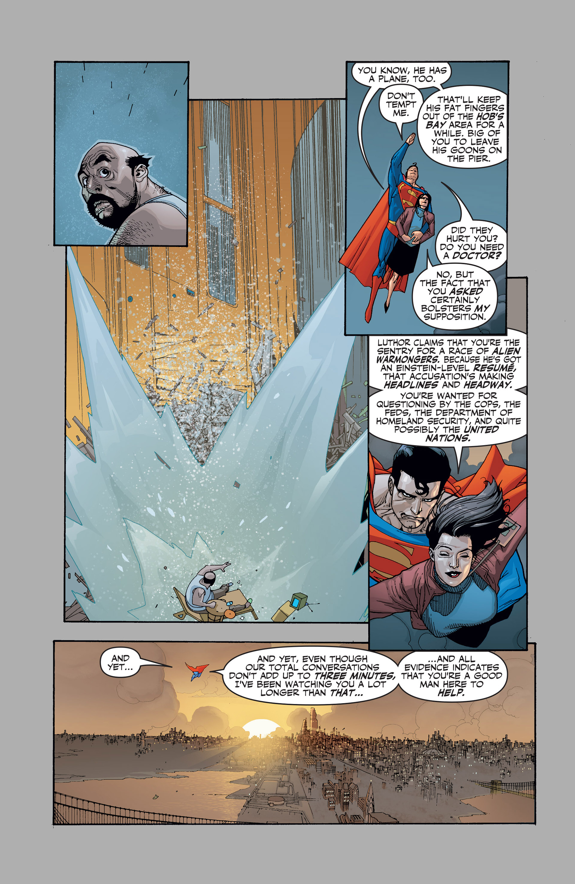 Read online Superman: Birthright (2003) comic -  Issue #9 - 7