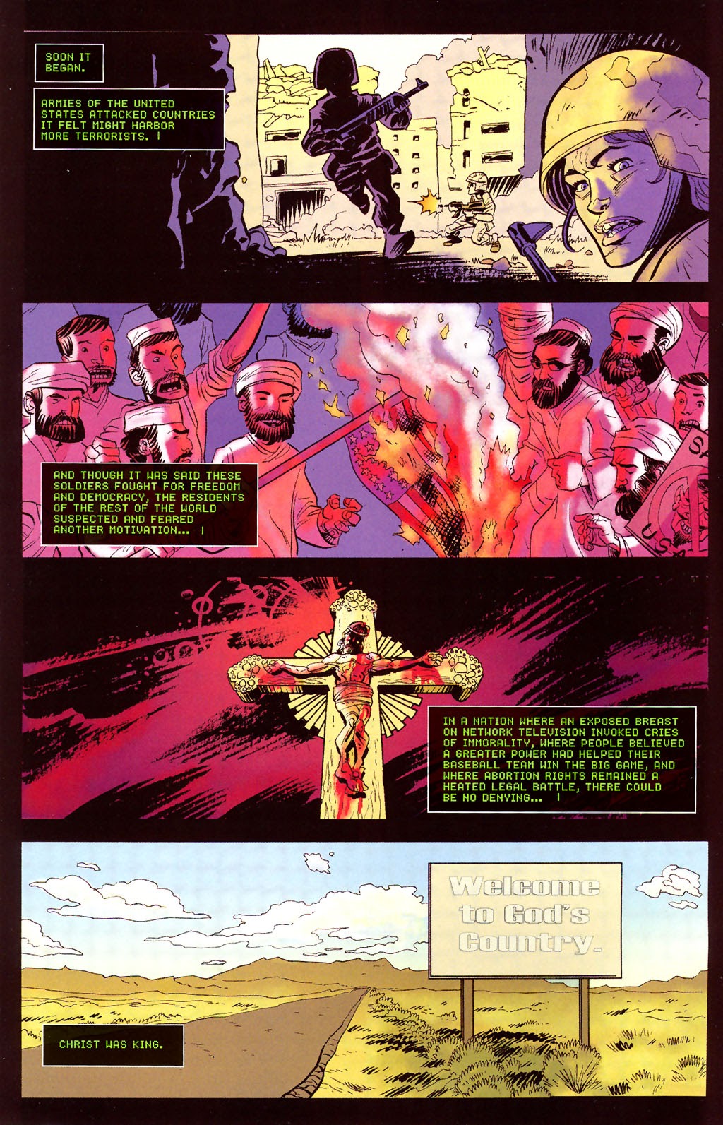 Read online Loaded Bible comic -  Issue #1 - 4