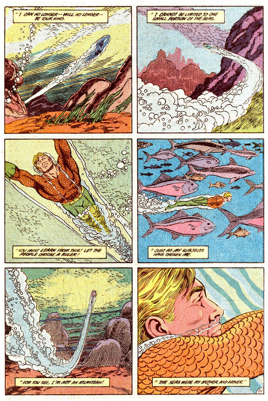 Read online Aquaman (1989) comic -  Issue #5 - 22