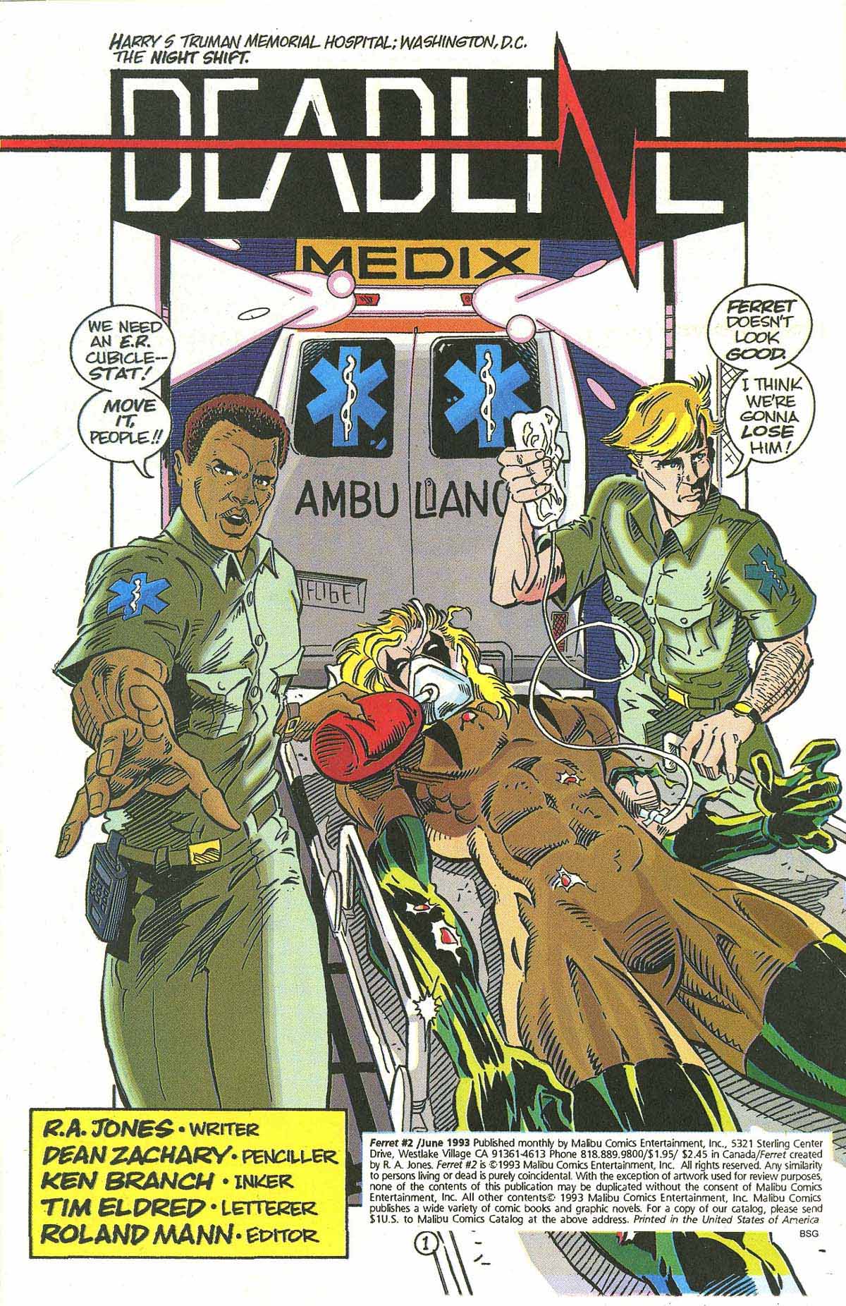 Read online The Ferret comic -  Issue #2 - 2