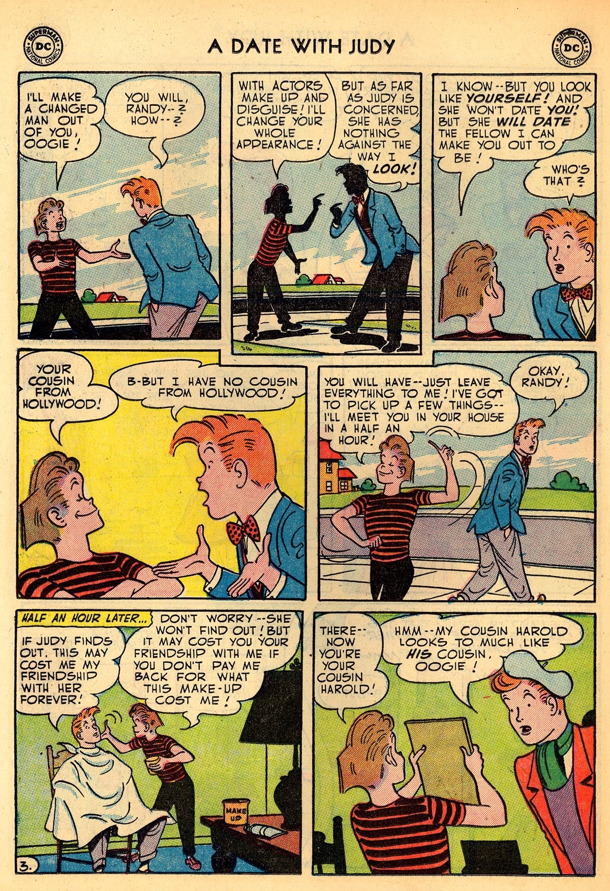 Read online A Date with Judy comic -  Issue #30 - 16