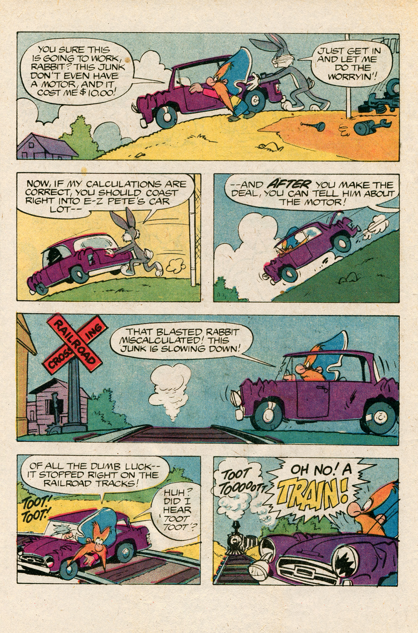 Read online Yosemite Sam and Bugs Bunny comic -  Issue #47 - 6