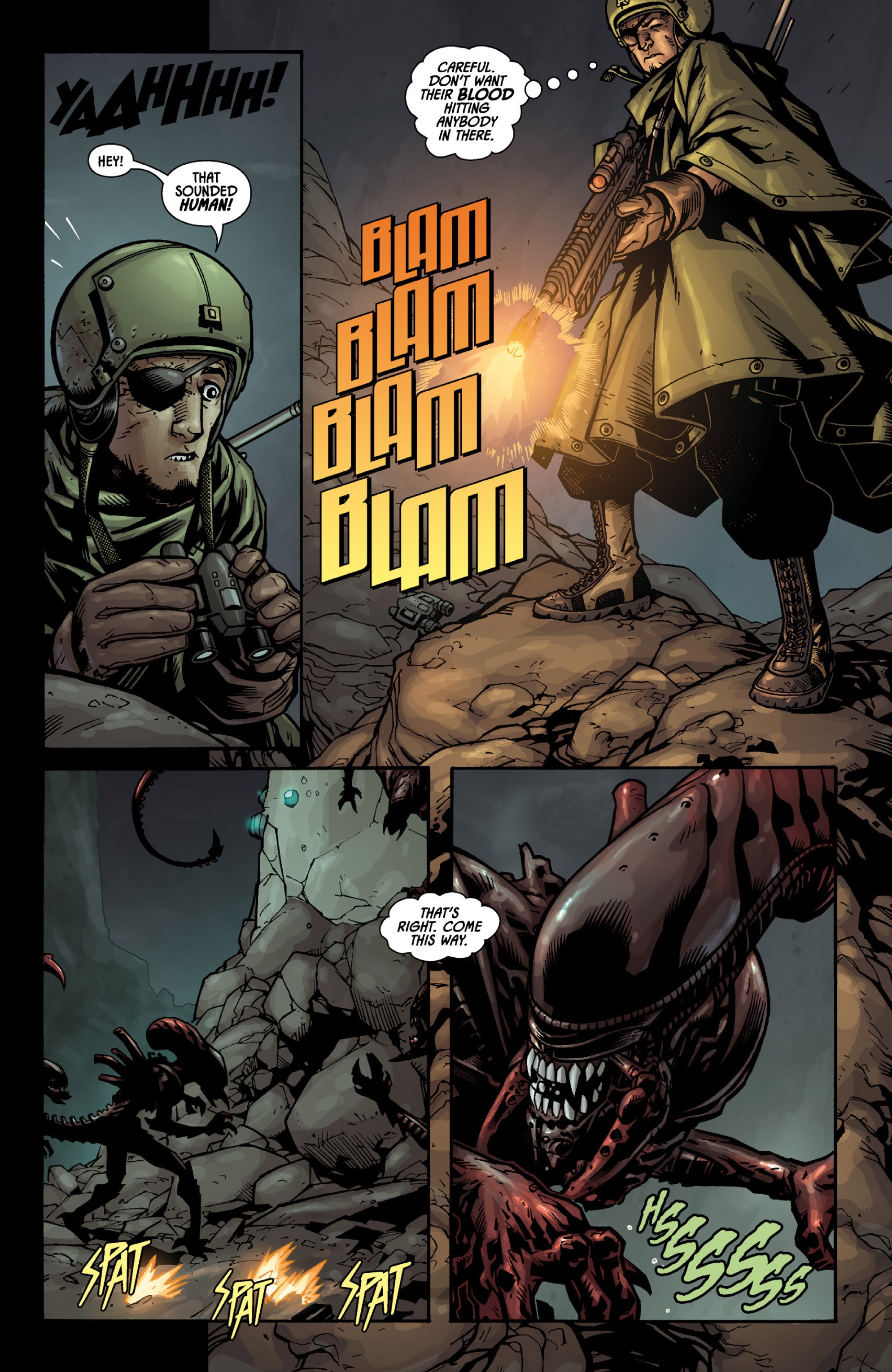 Read online Aliens: More Than Human comic -  Issue # TPB - 53
