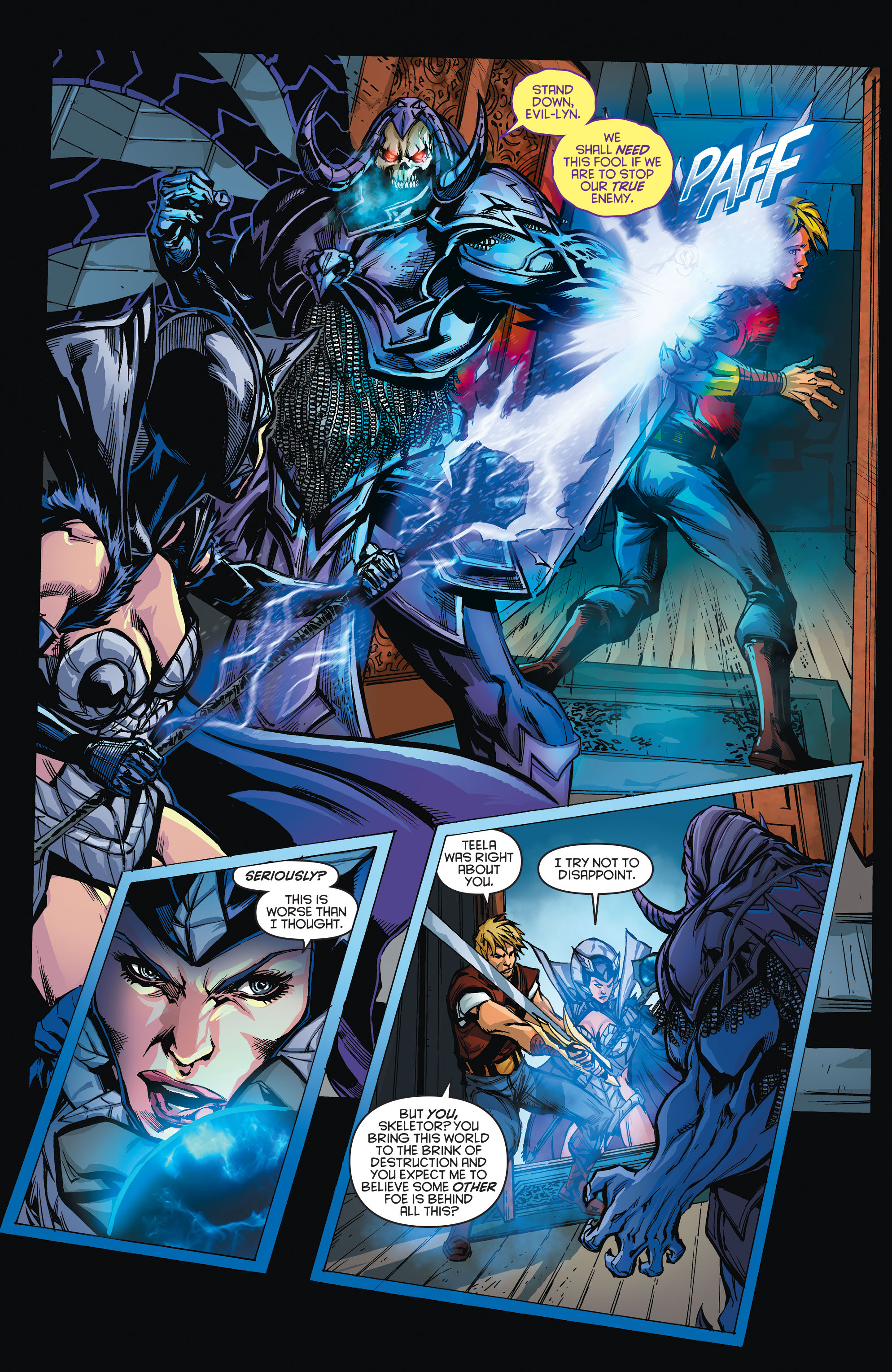 Read online DC Universe vs. The Masters of the Universe comic -  Issue #5 - 10