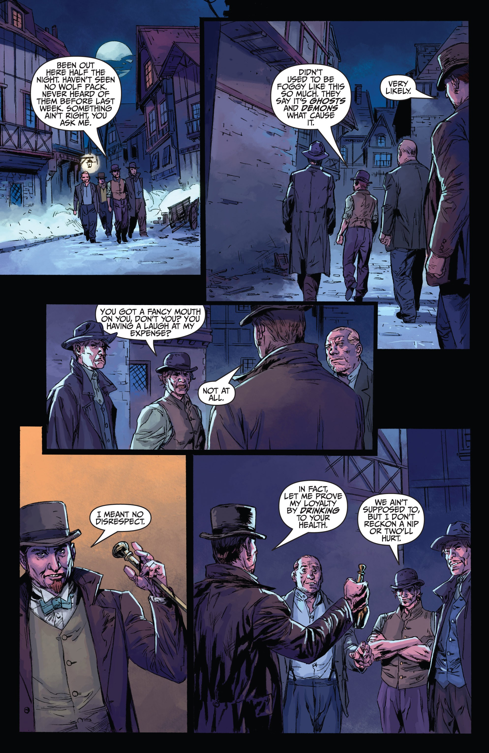 Read online Sherlock Holmes: Moriarty Lives comic -  Issue #3 - 4