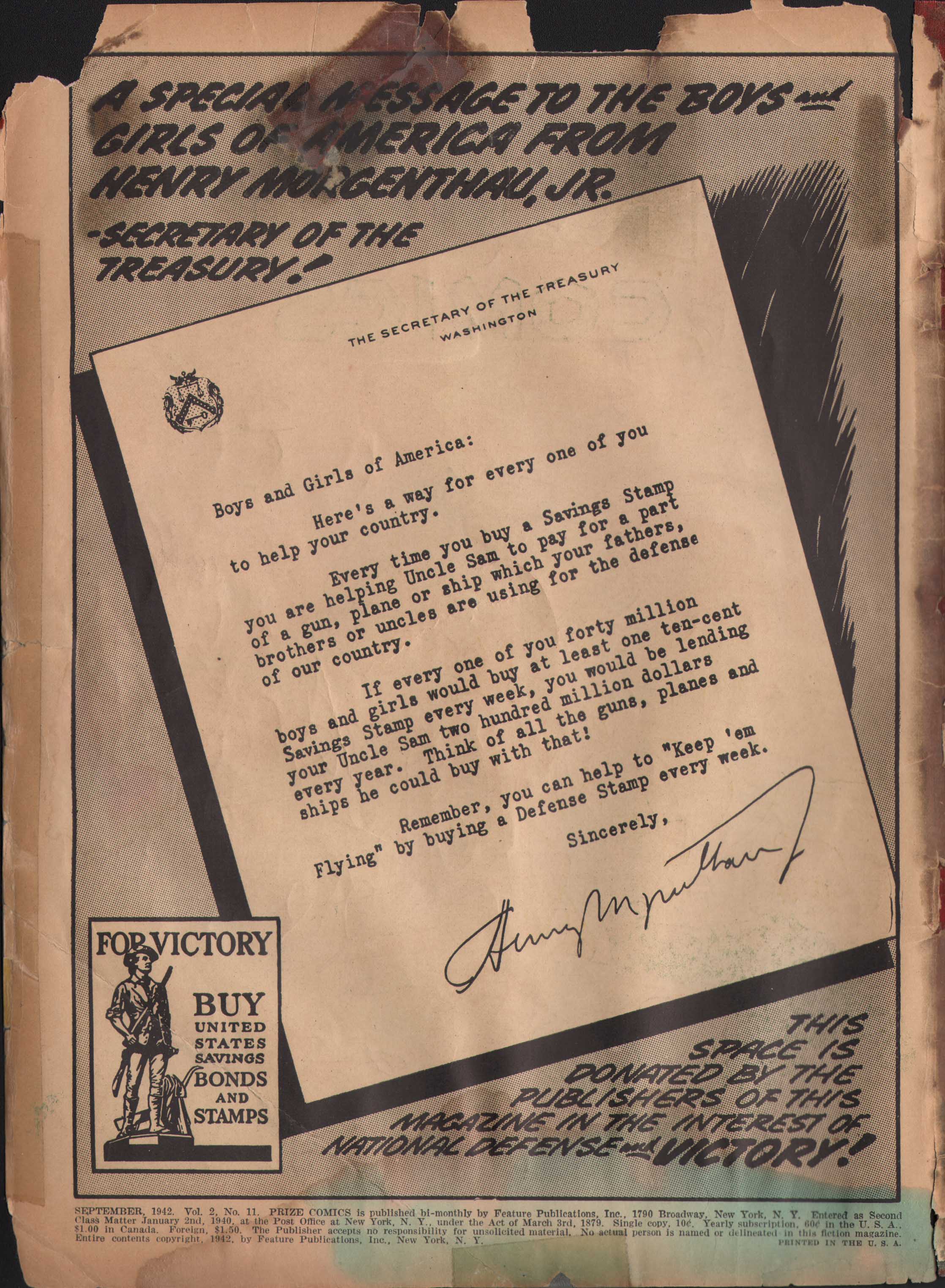 Read online Prize Comics comic -  Issue #23 - 3