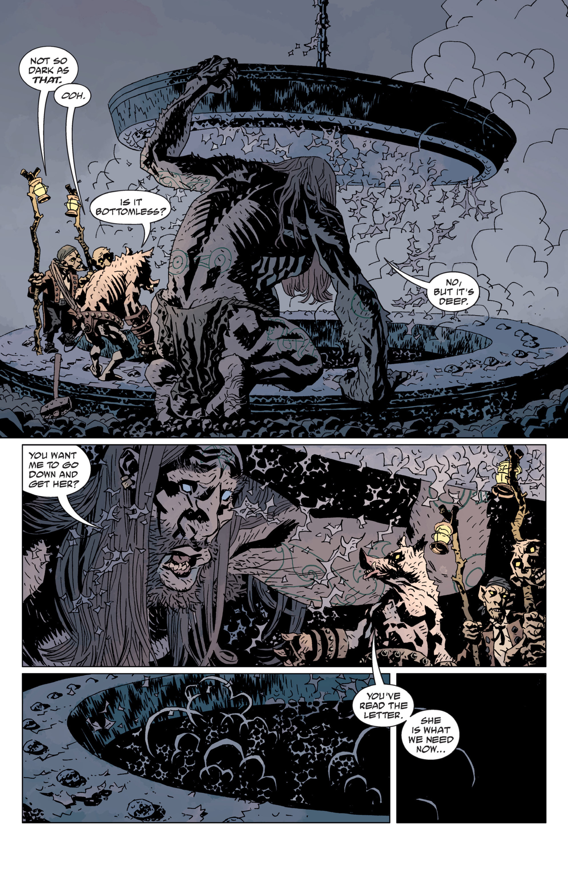 Read online Hellboy comic -  Issue #8 - 94