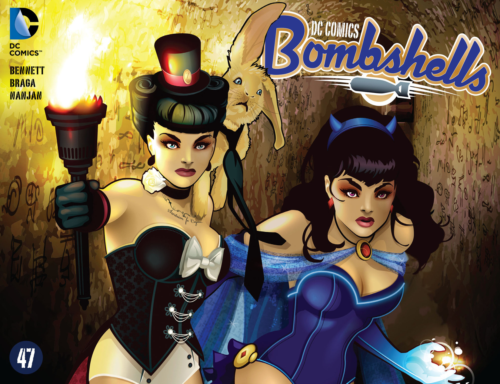 Read online DC Comics: Bombshells comic -  Issue #47 - 1