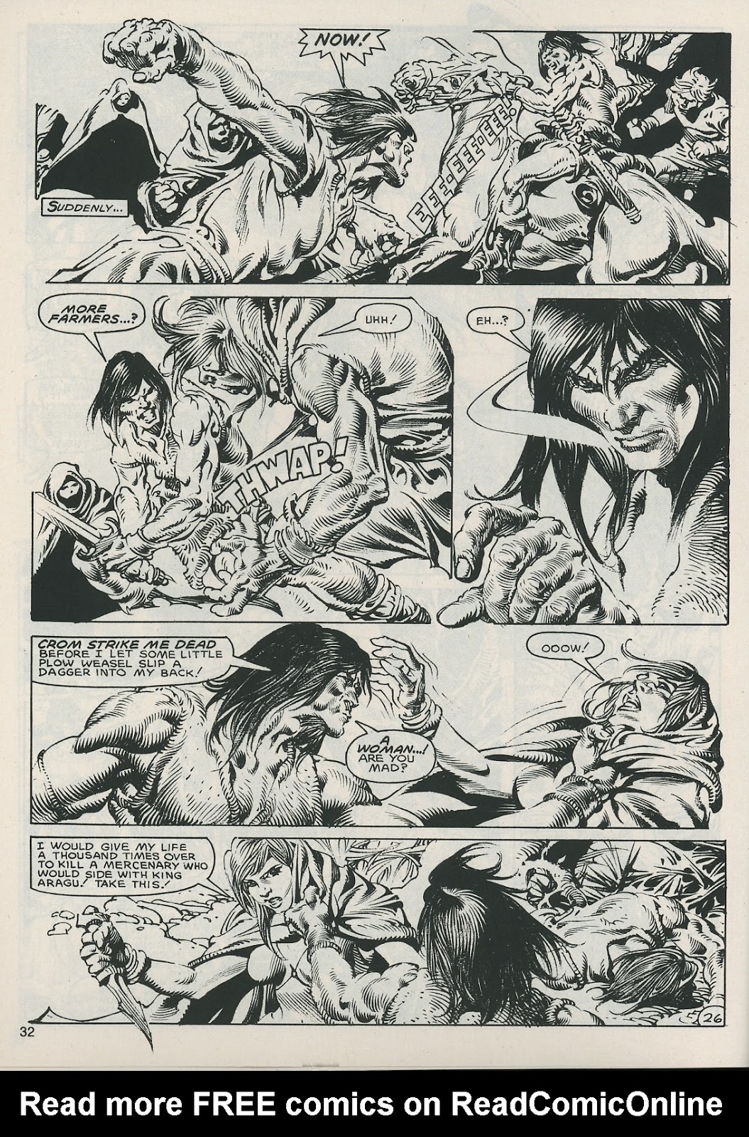 The Savage Sword Of Conan issue 121 - Page 32