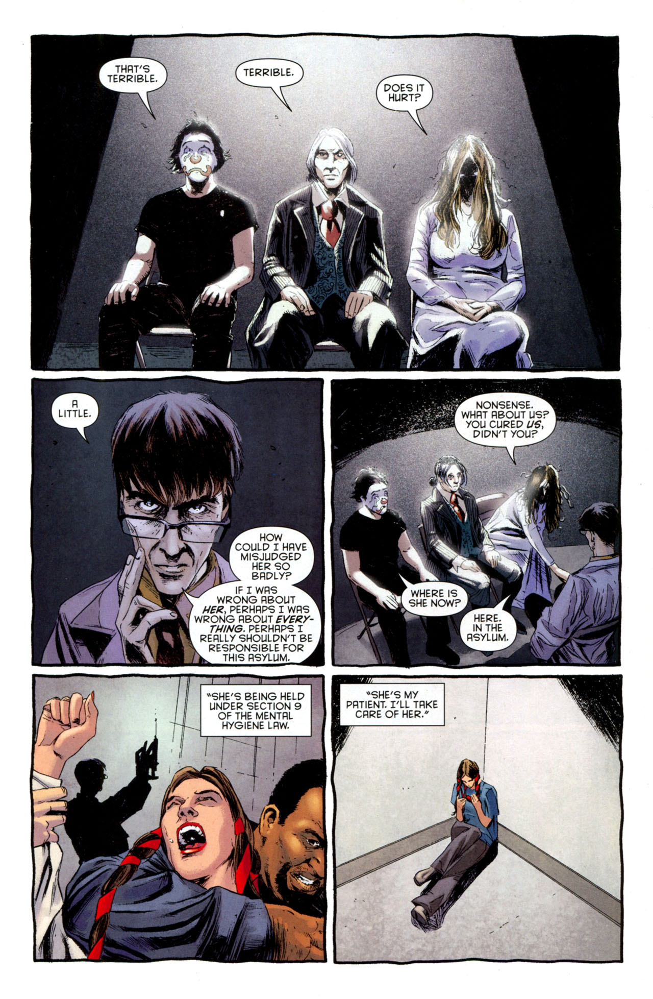 Read online Arkham Reborn comic -  Issue #3 - 19