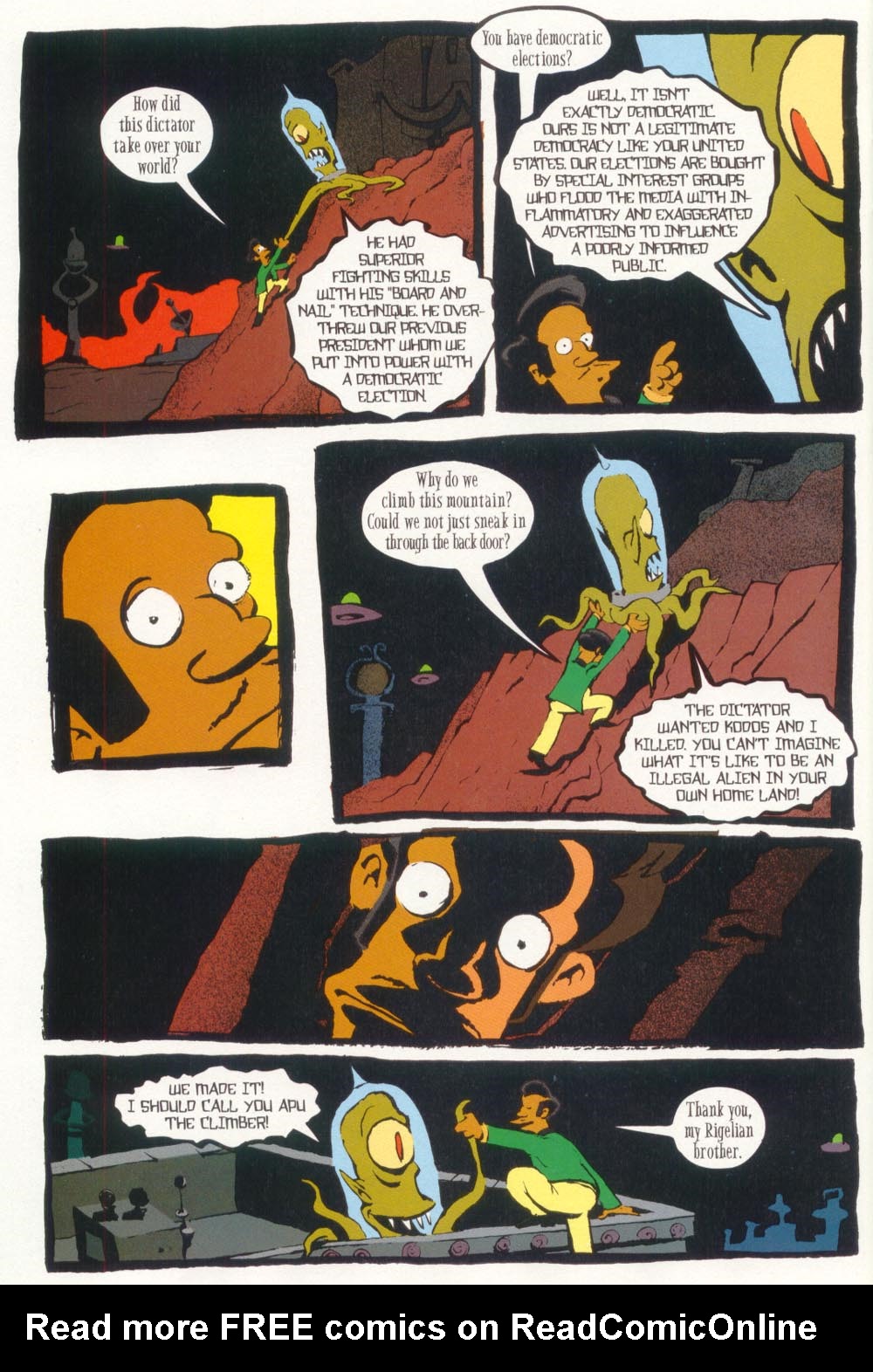 Read online Treehouse of Horror comic -  Issue #5 - 36