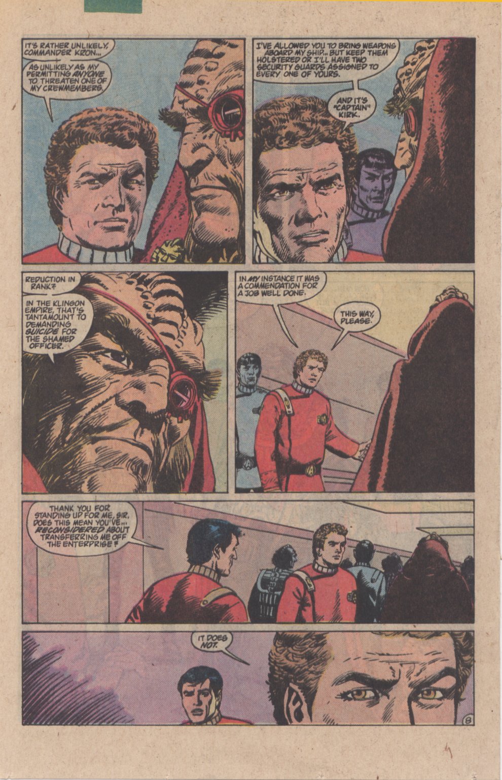 Read online Star Trek (1984) comic -  Issue #50 - 10