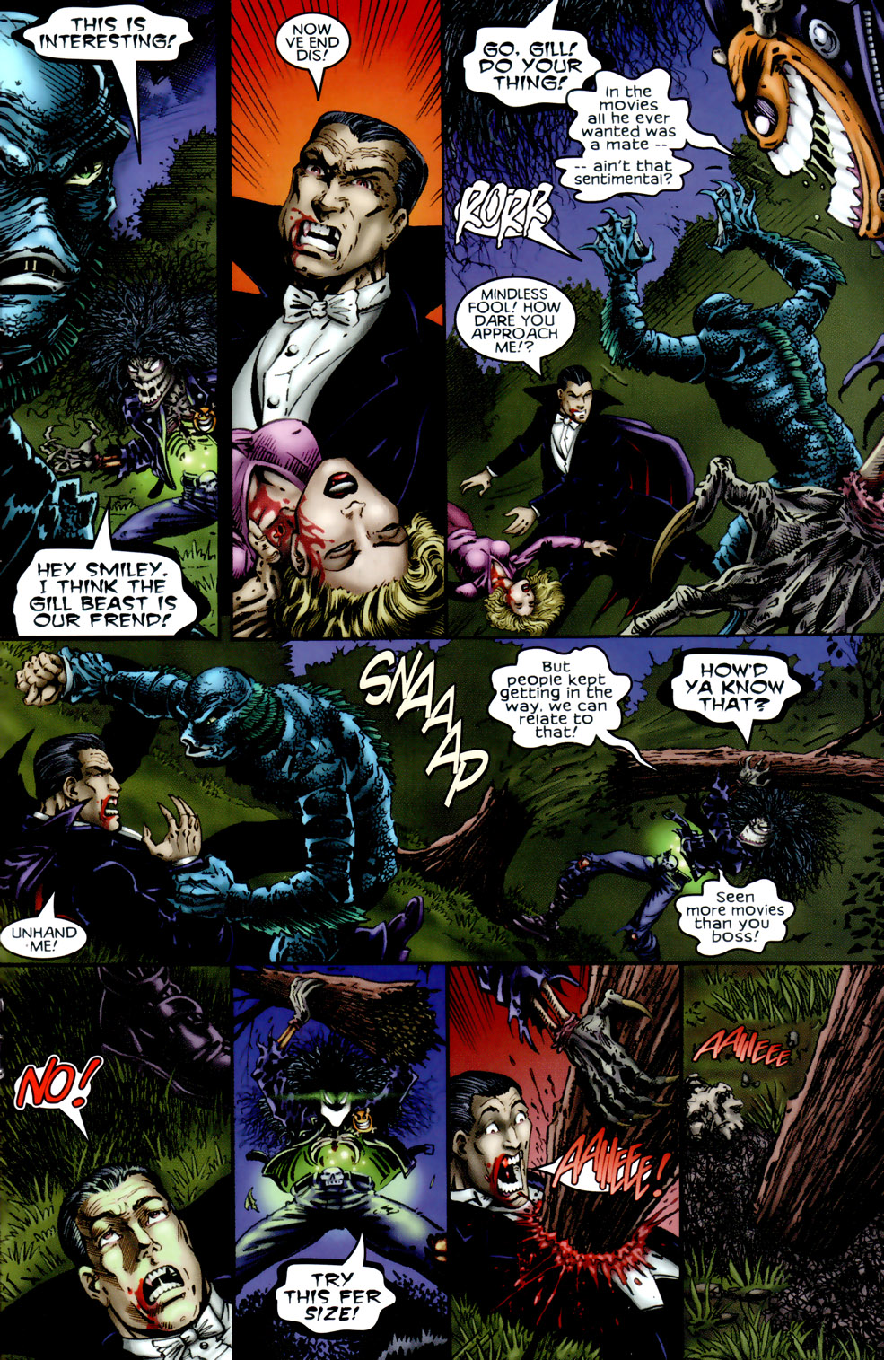 Read online Evil Ernie vs. the Movie Monsters comic -  Issue # Full - 18