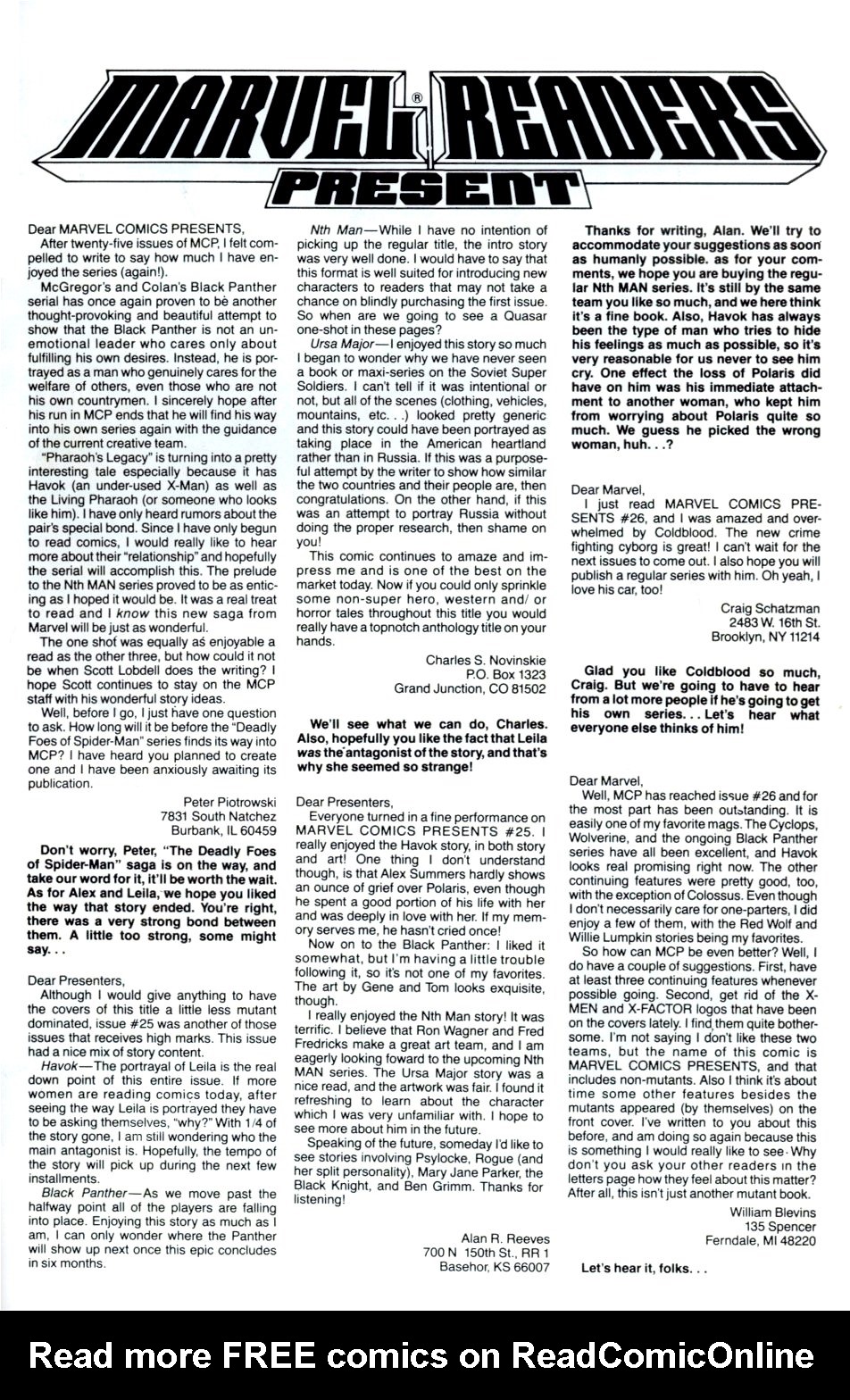 Read online Marvel Comics Presents (1988) comic -  Issue #35 - 32