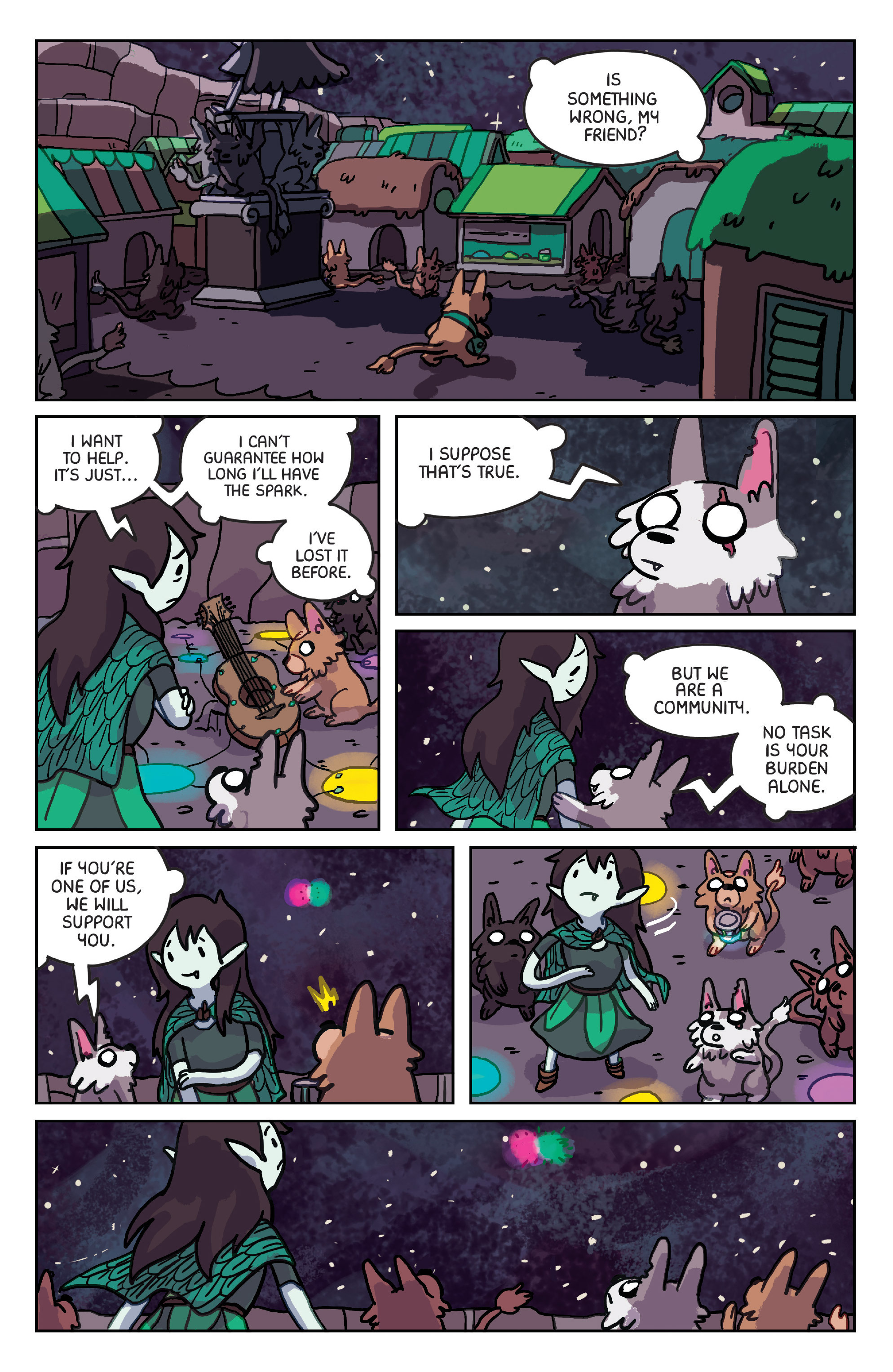 Read online Adventure Time: Marceline Gone Adrift comic -  Issue #5 - 8