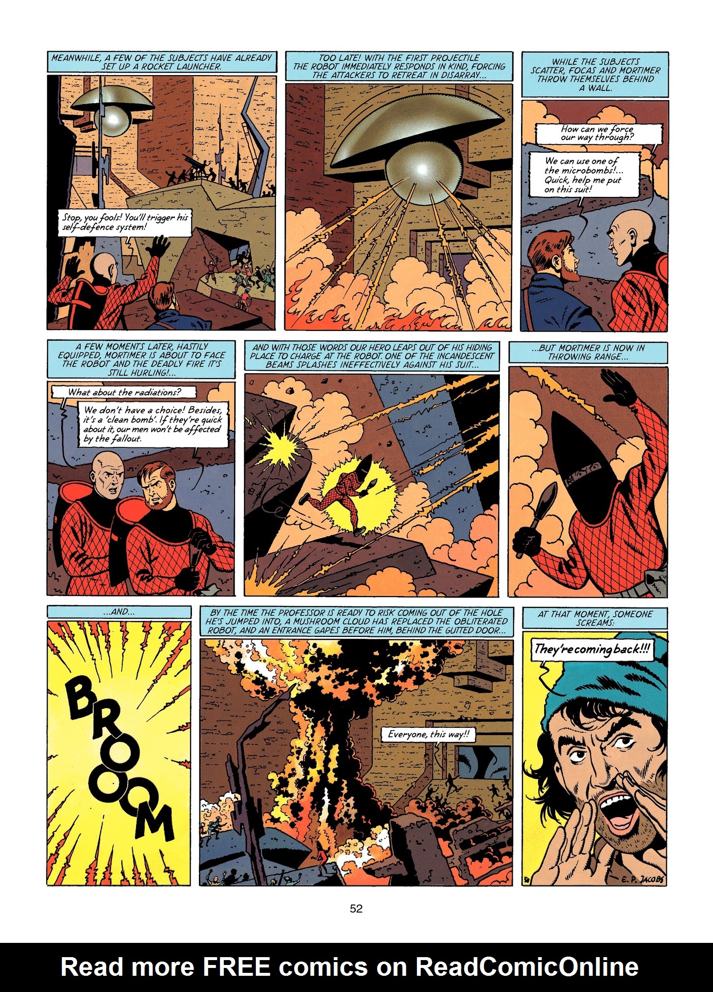 Read online Blake & Mortimer comic -  Issue #19 - 52