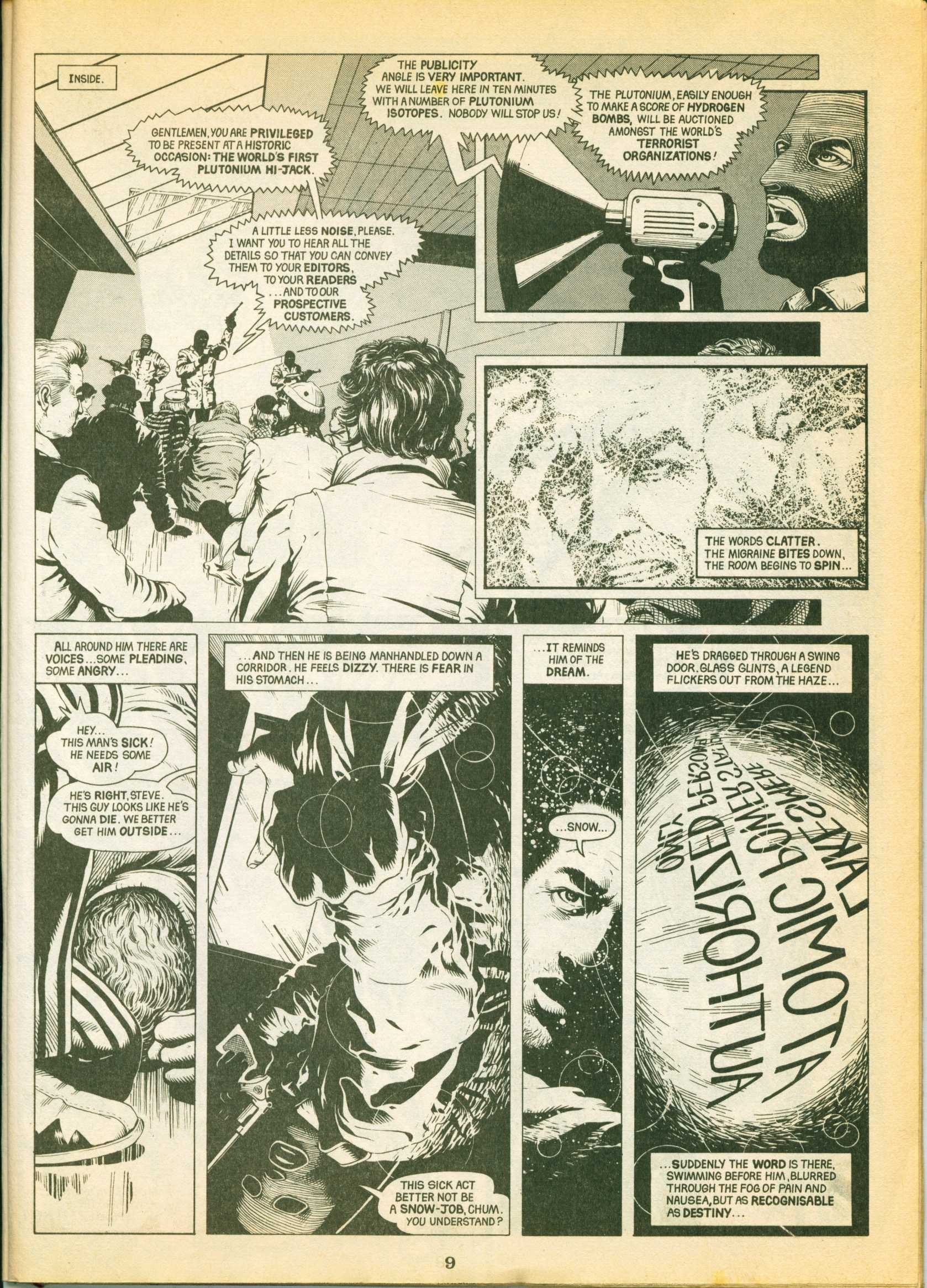 Read online Warrior comic -  Issue #1 - 9