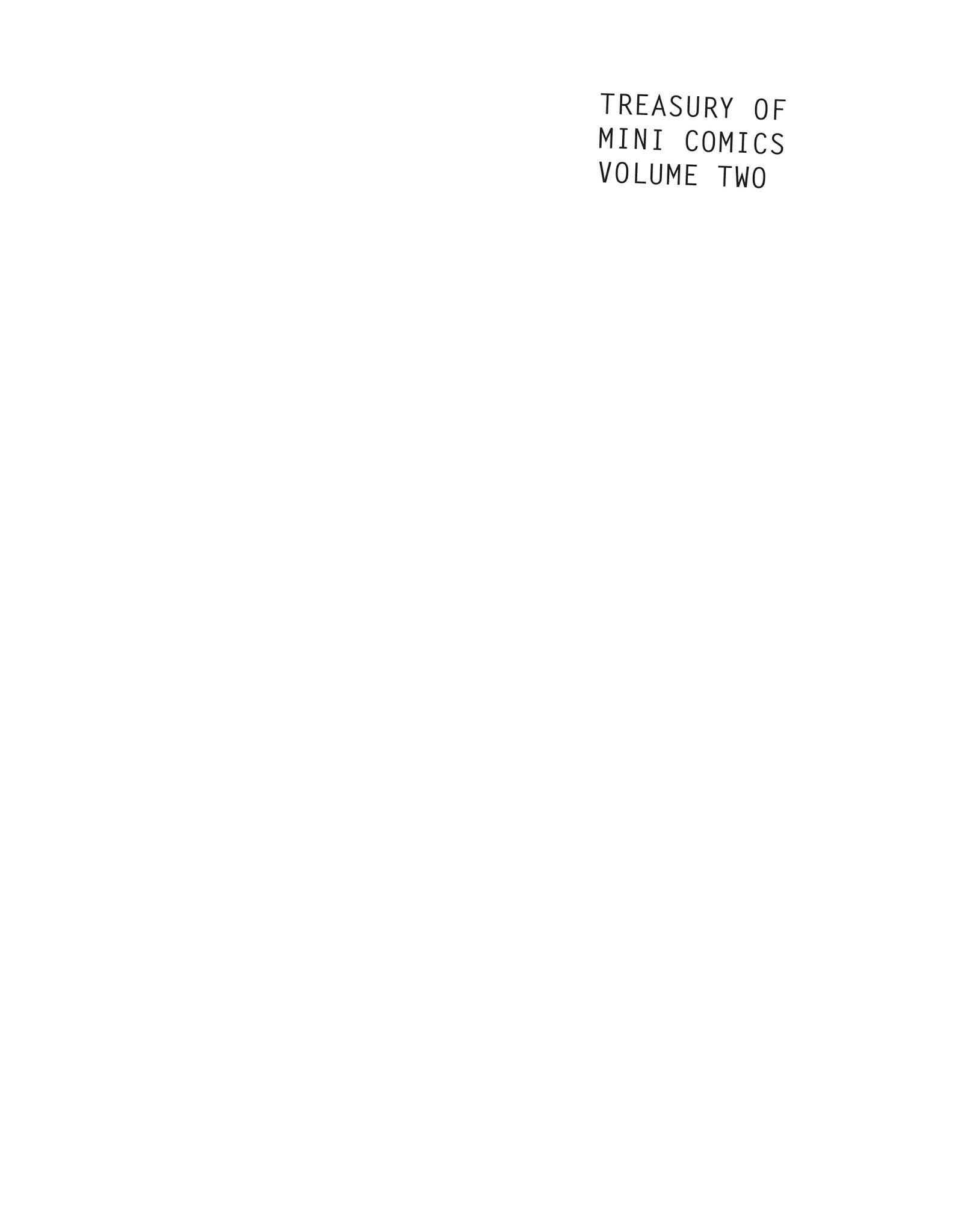 Read online Treasury of Mini Comics comic -  Issue # TPB 2 - 2
