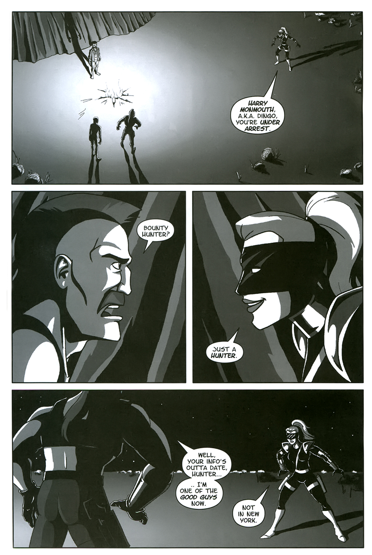 Read online Gargoyles: Bad Guys comic -  Issue #1 - 18