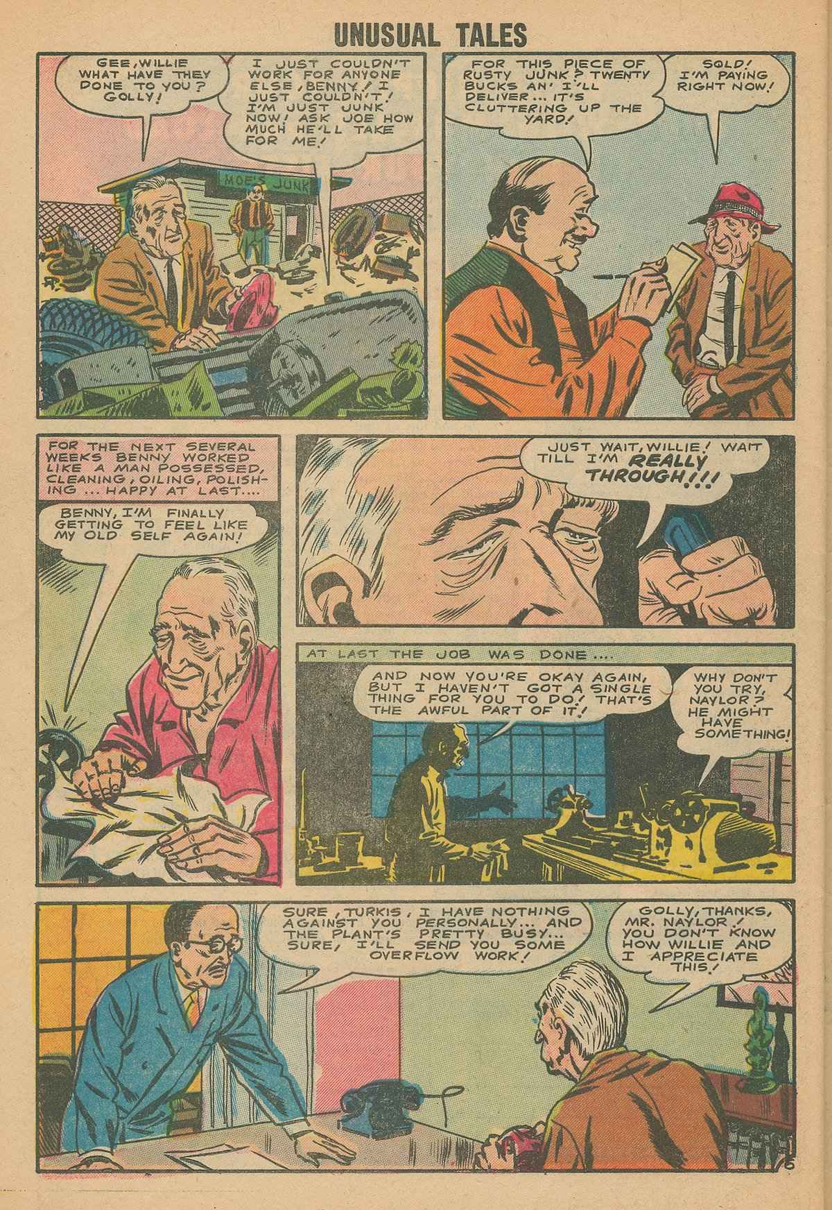 Read online Unusual Tales comic -  Issue #6 - 32